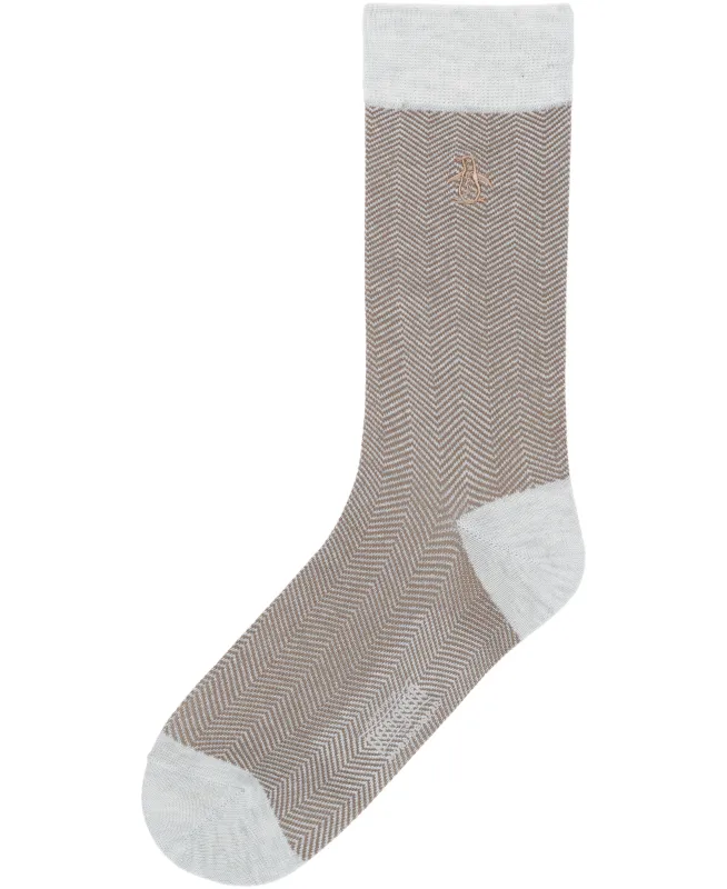 Herringbone Dress Sock sold by Original Penguin