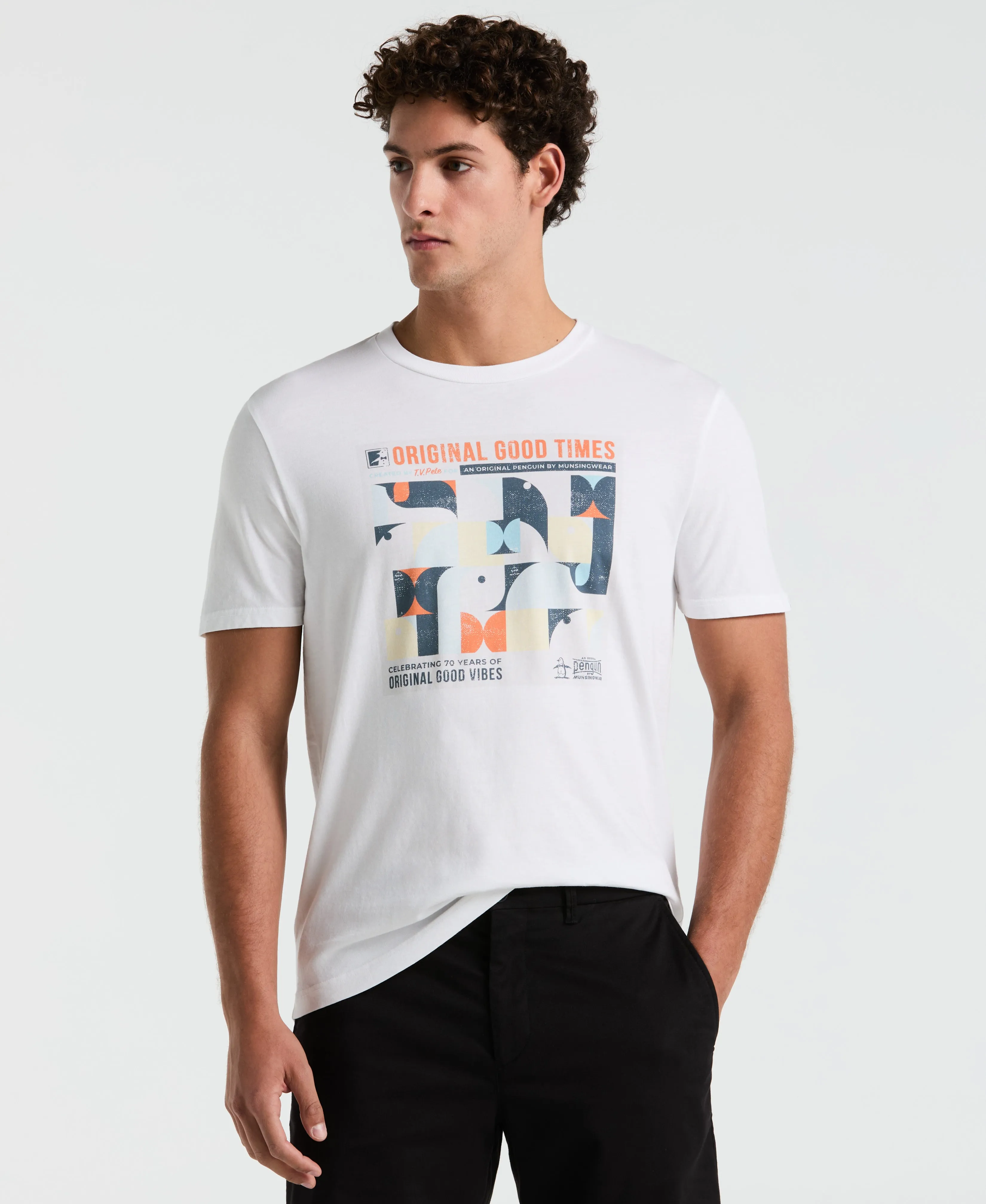 Good Times Graphic Tee sold by Original Penguin product image thumbnail 3