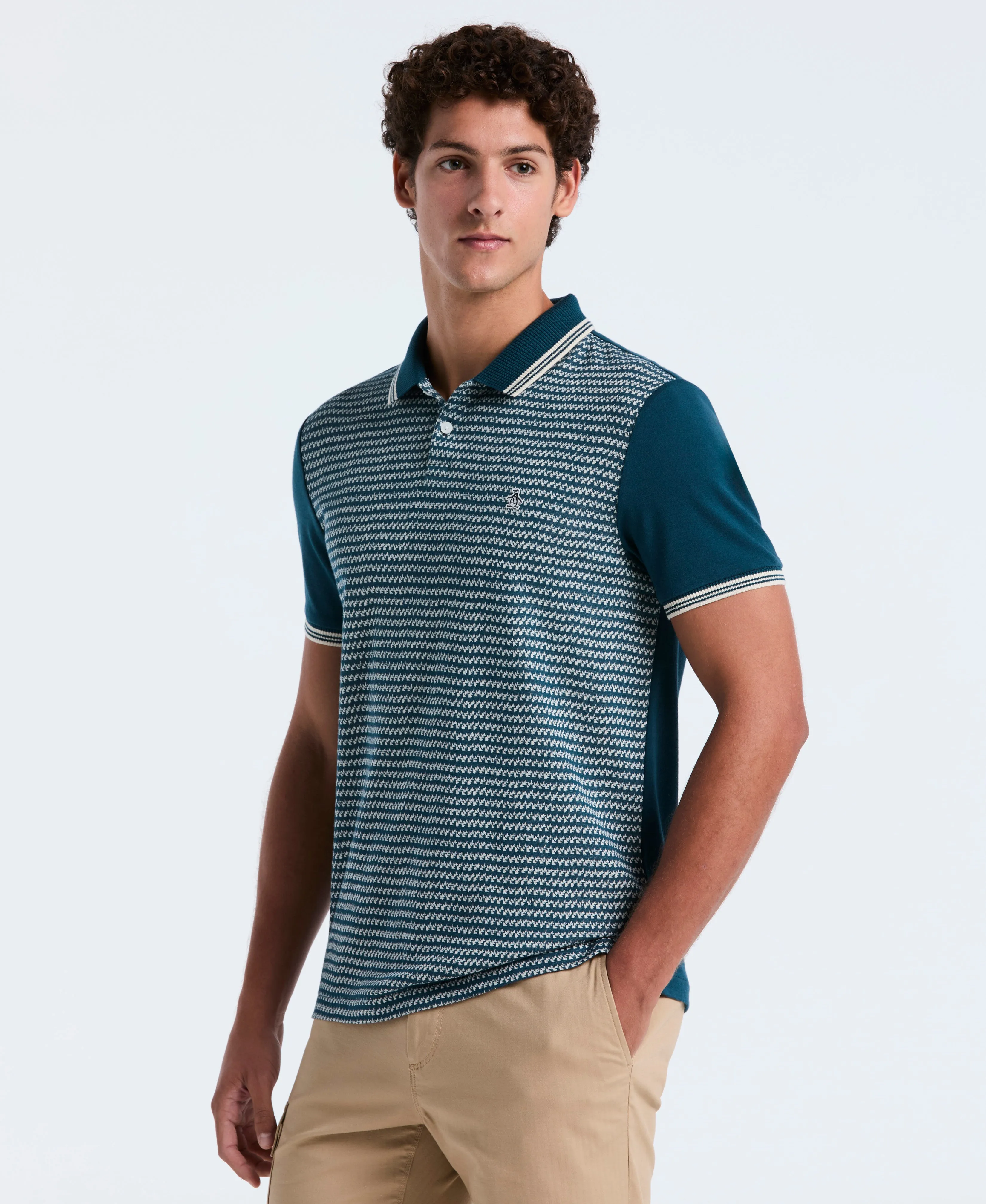Mini Striped Jacquard Polo sold by Original Penguin product image thumbnail 4