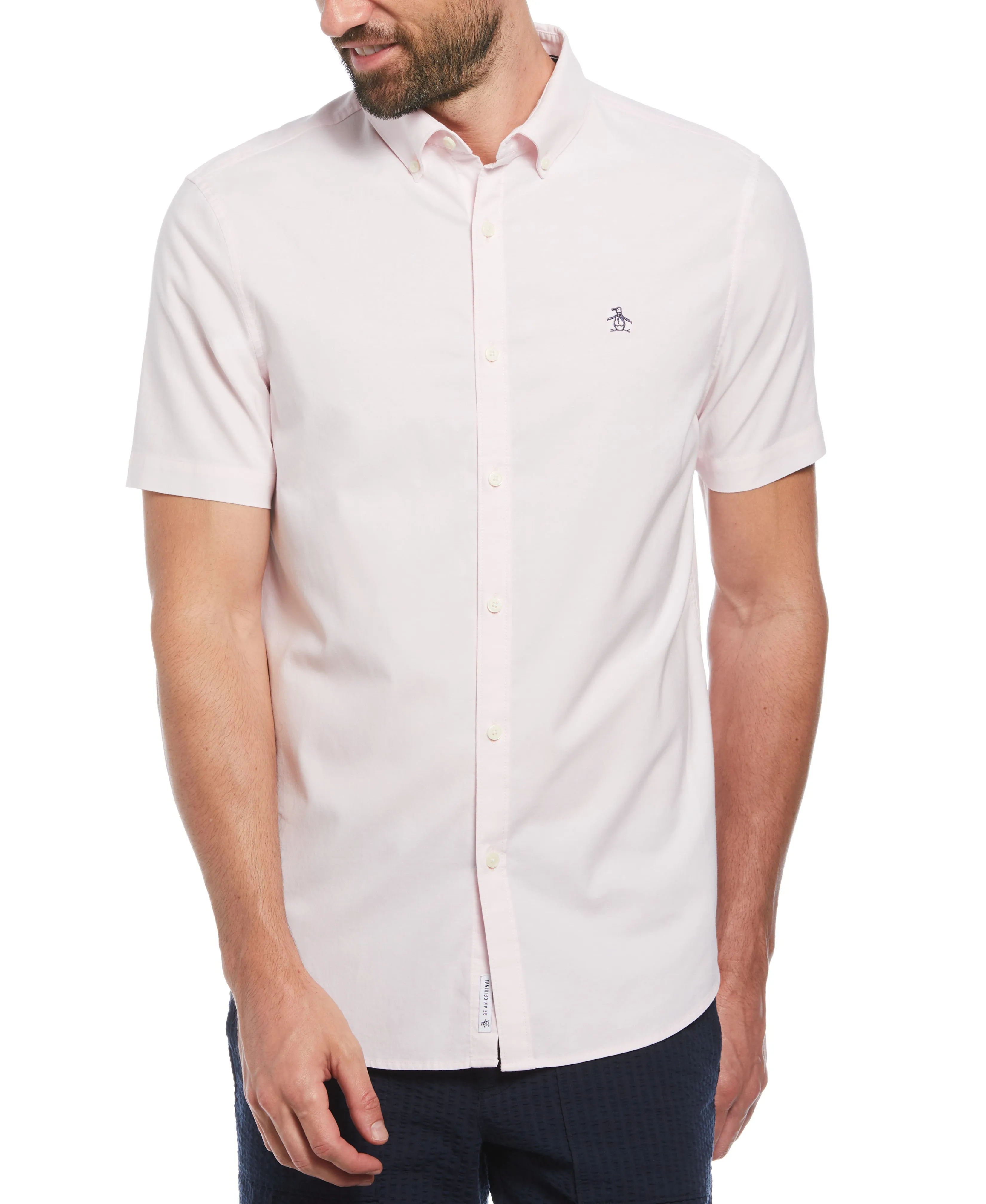 EcoVero™ Oxford Button-Down Shirt sold by Original Penguin product image thumbnail 2