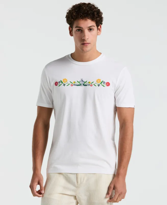 Floral Pete Graphic Tee sold by Original Penguin