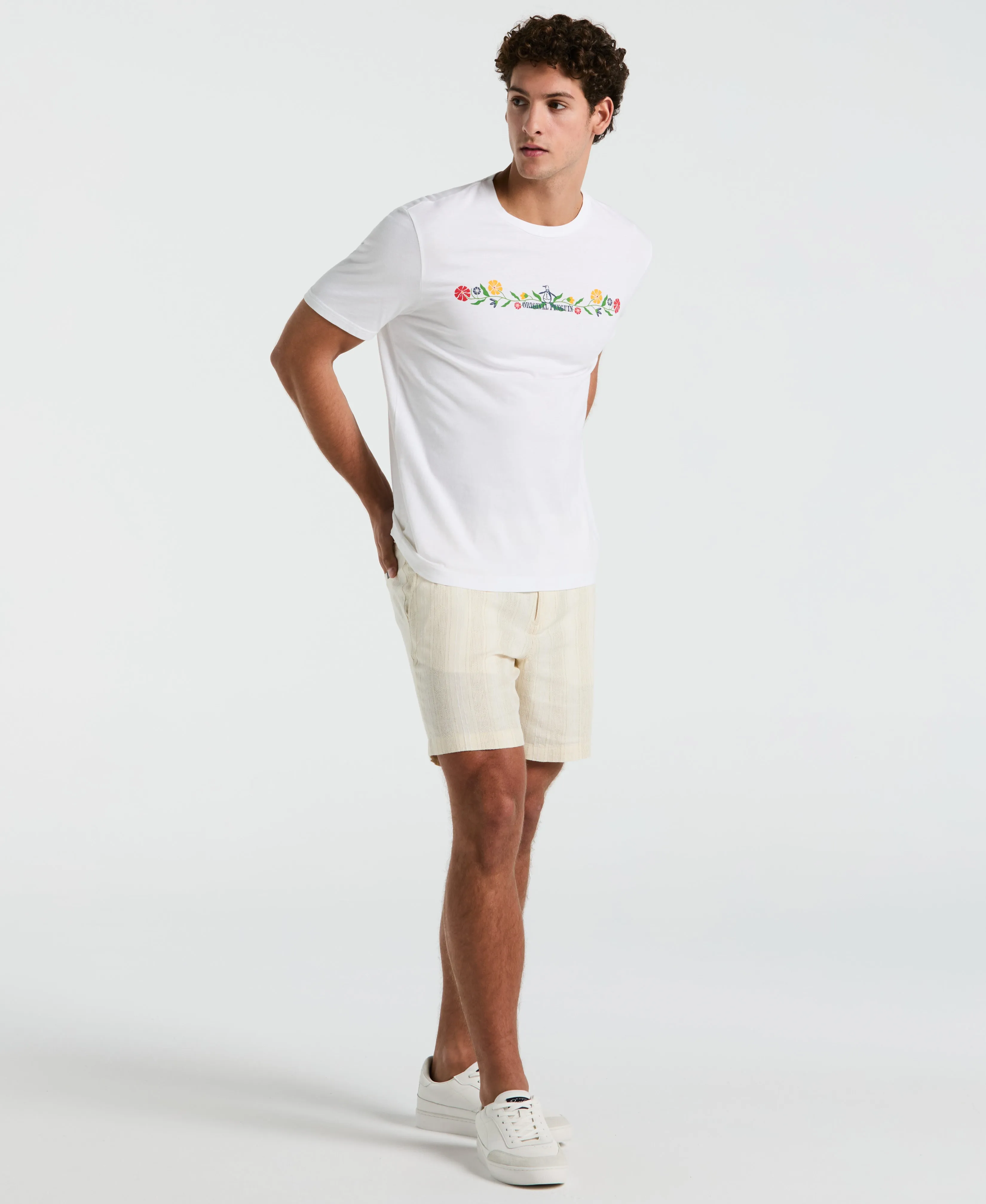 Floral Pete Graphic Tee sold by Original Penguin product image thumbnail 4