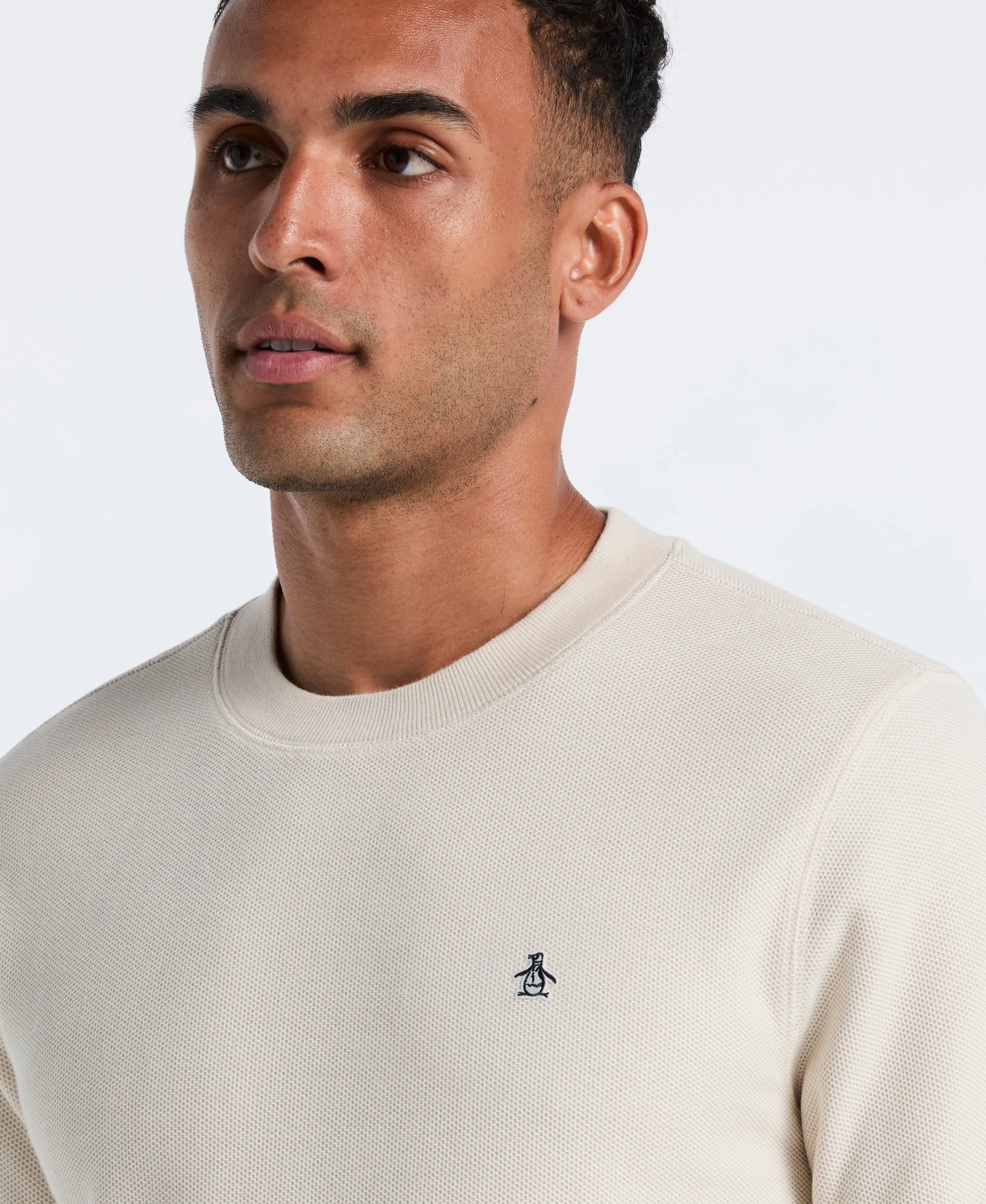 Honeycomb Pique Sweatshirt sold by Original Penguin product image thumbnail 2