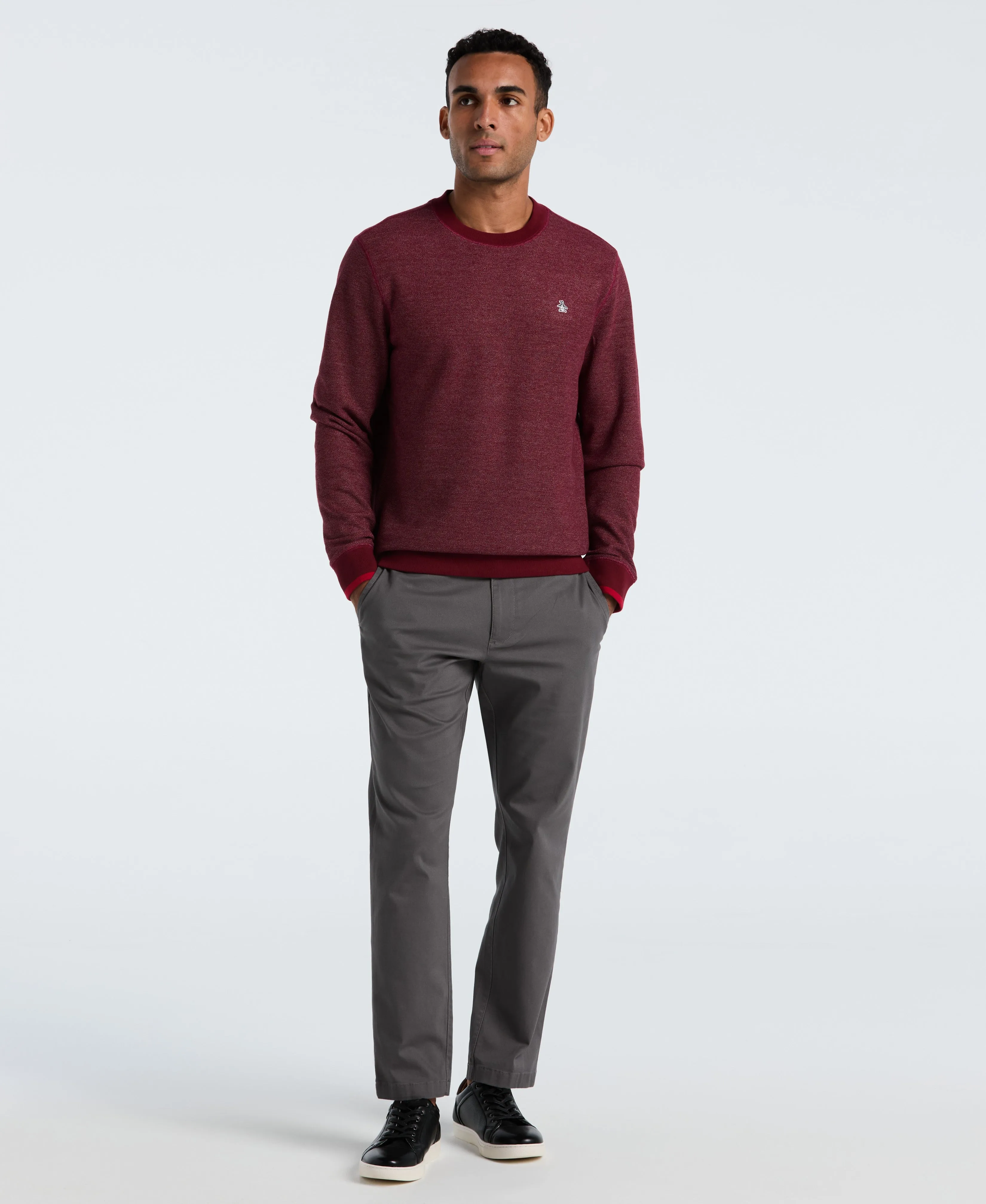 Honeycomb Pique Sweatshirt sold by Original Penguin product image thumbnail 5