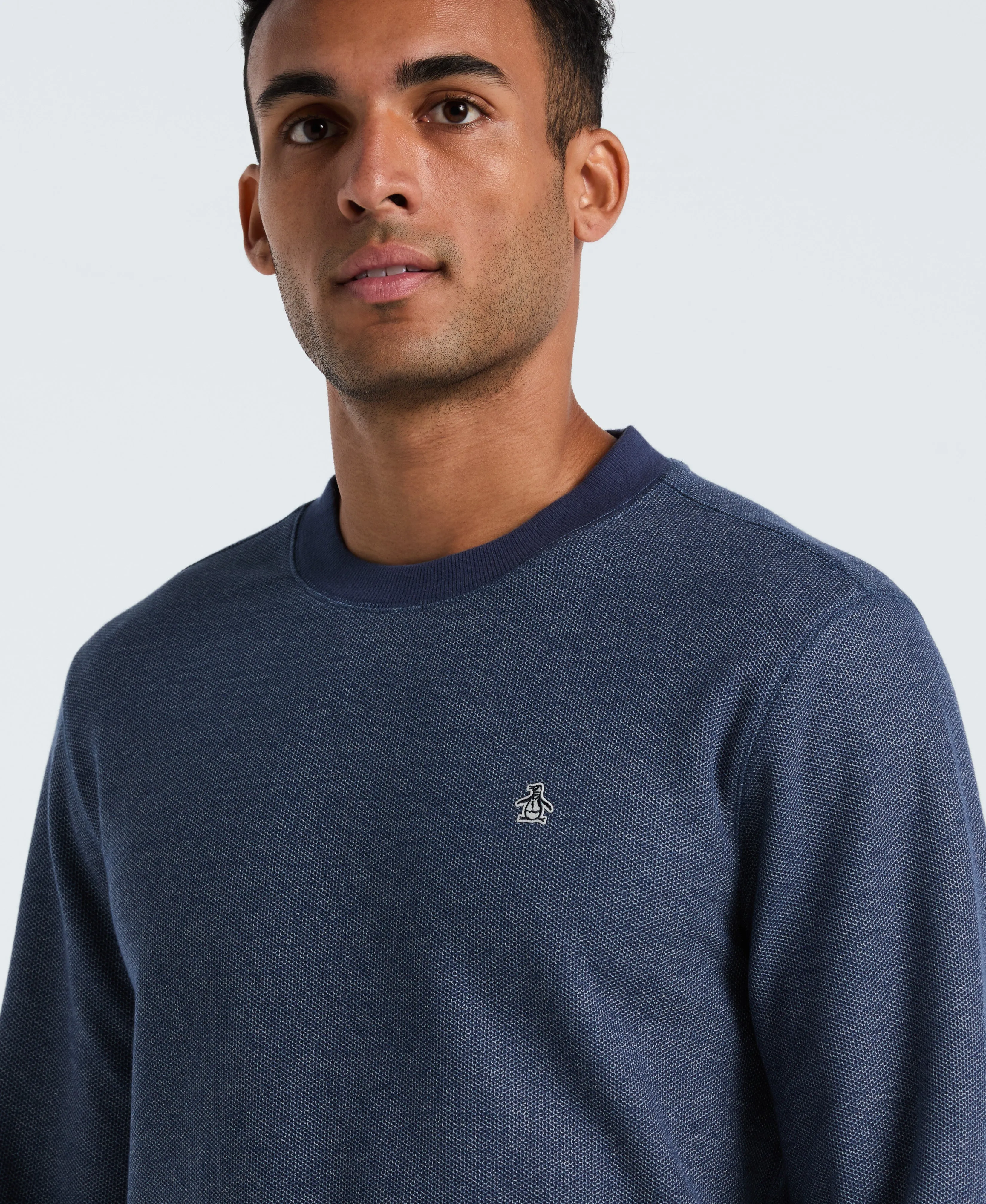 Honeycomb Pique Sweatshirt sold by Original Penguin product image thumbnail 4