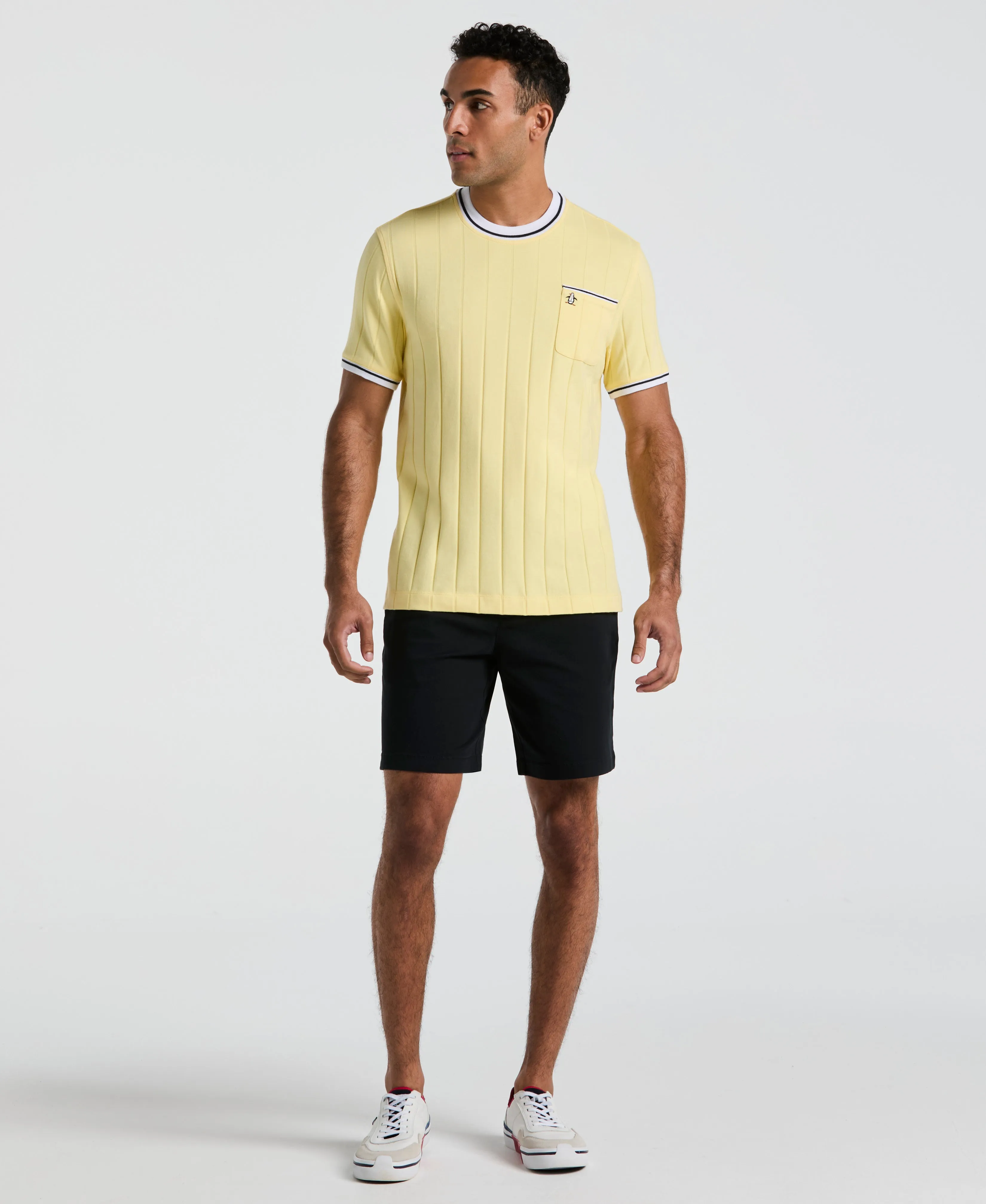 Ribbed Tipped Collar Tee sold by Original Penguin product image thumbnail 2