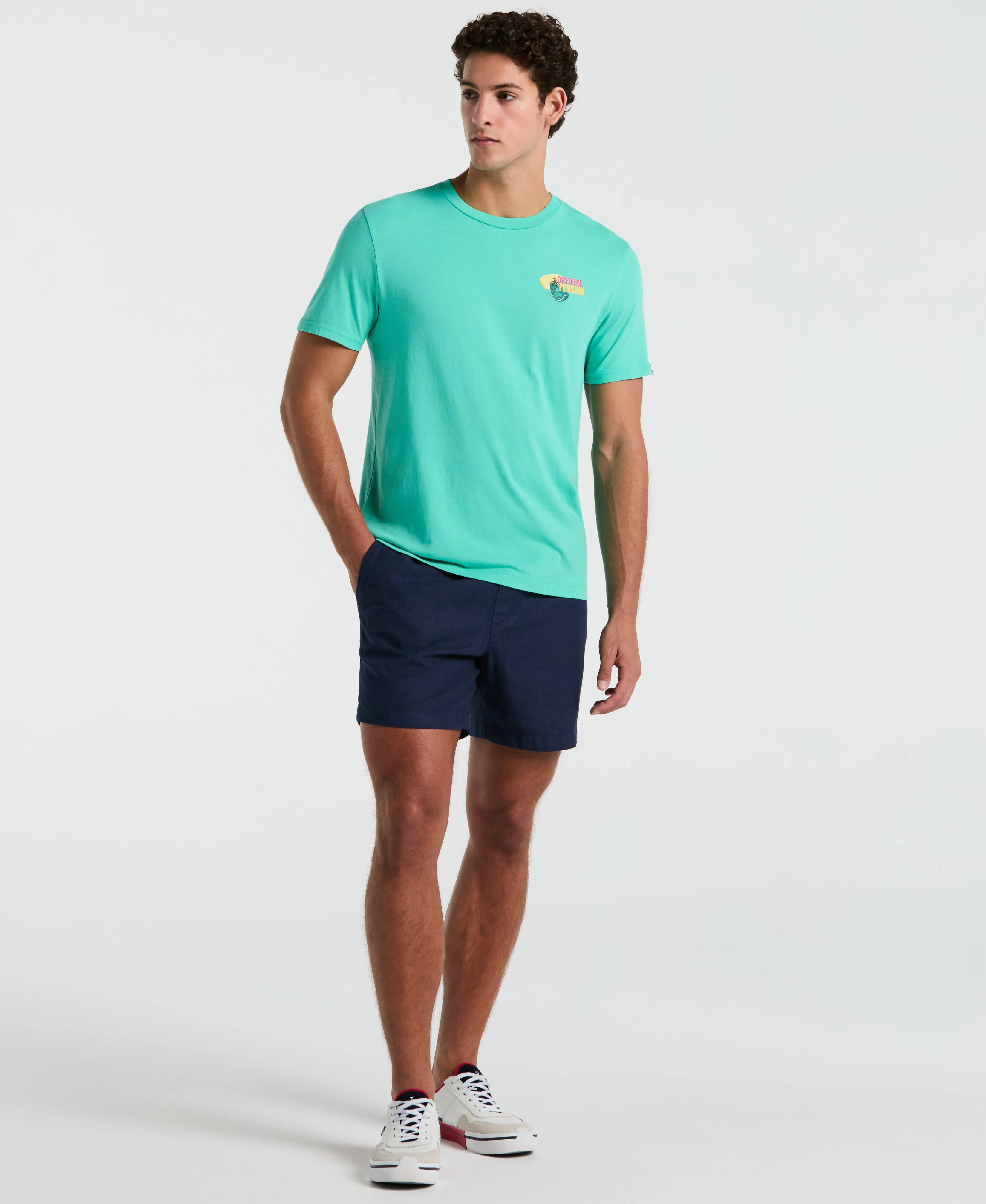 Lime Graphic Jersey Tee sold by Original Penguin product image thumbnail 3