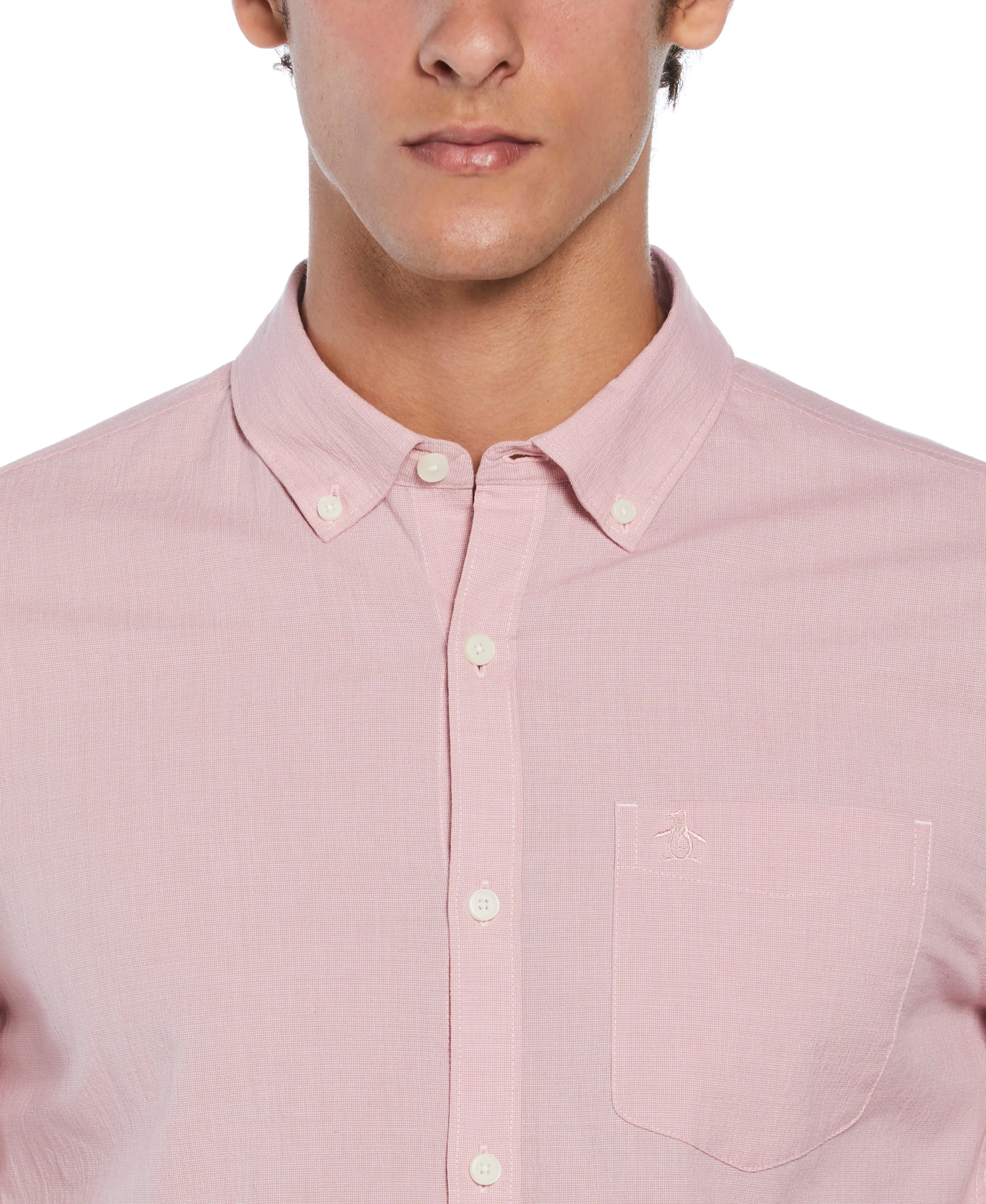 Seersucker Long Sleeve Shirt sold by Original Penguin product image thumbnail 5