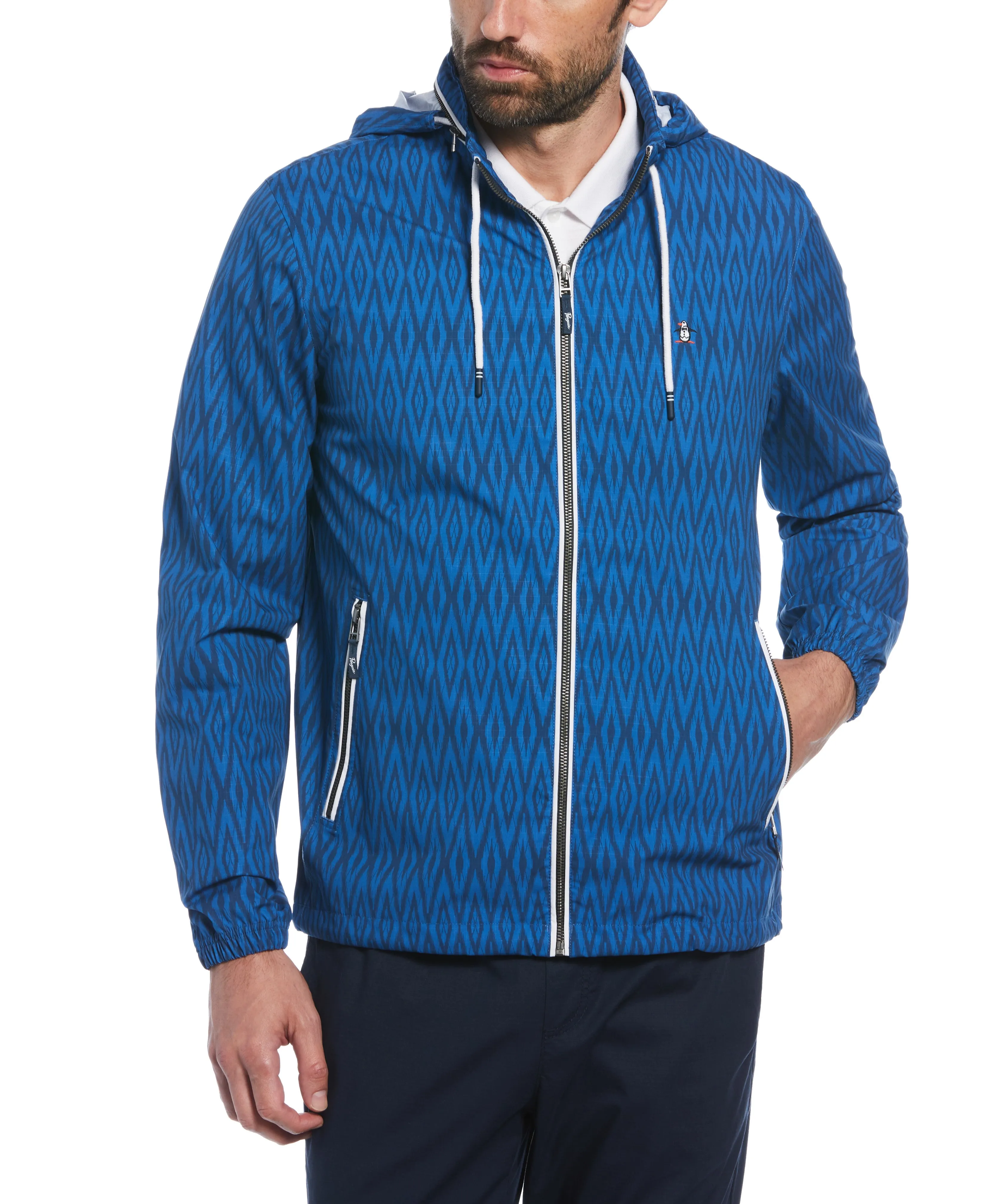 All-Over Diamond Print Ratner Jacket sold by Original Penguin product image thumbnail 4