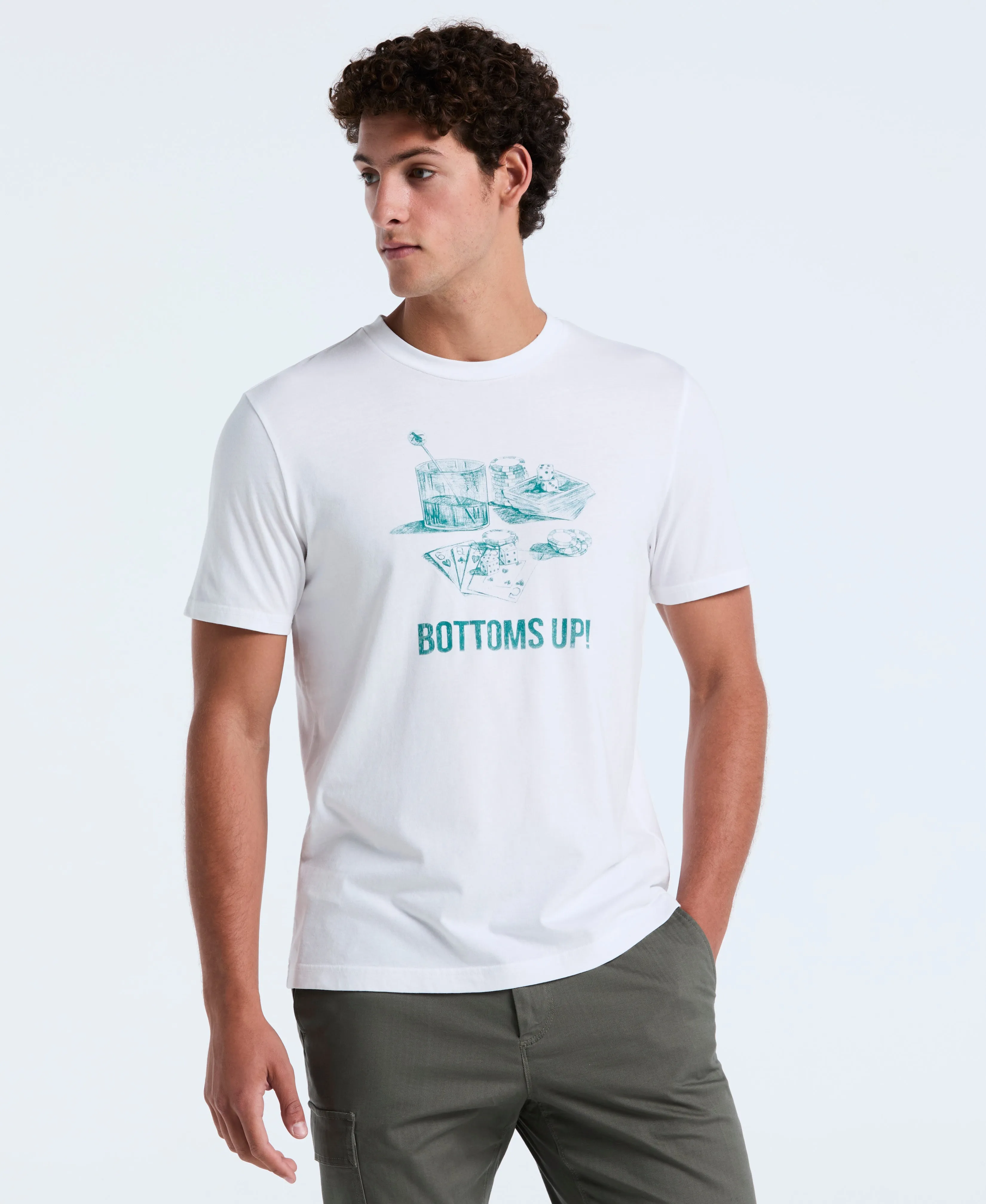 Bottoms Up Graphic Tee sold by Original Penguin