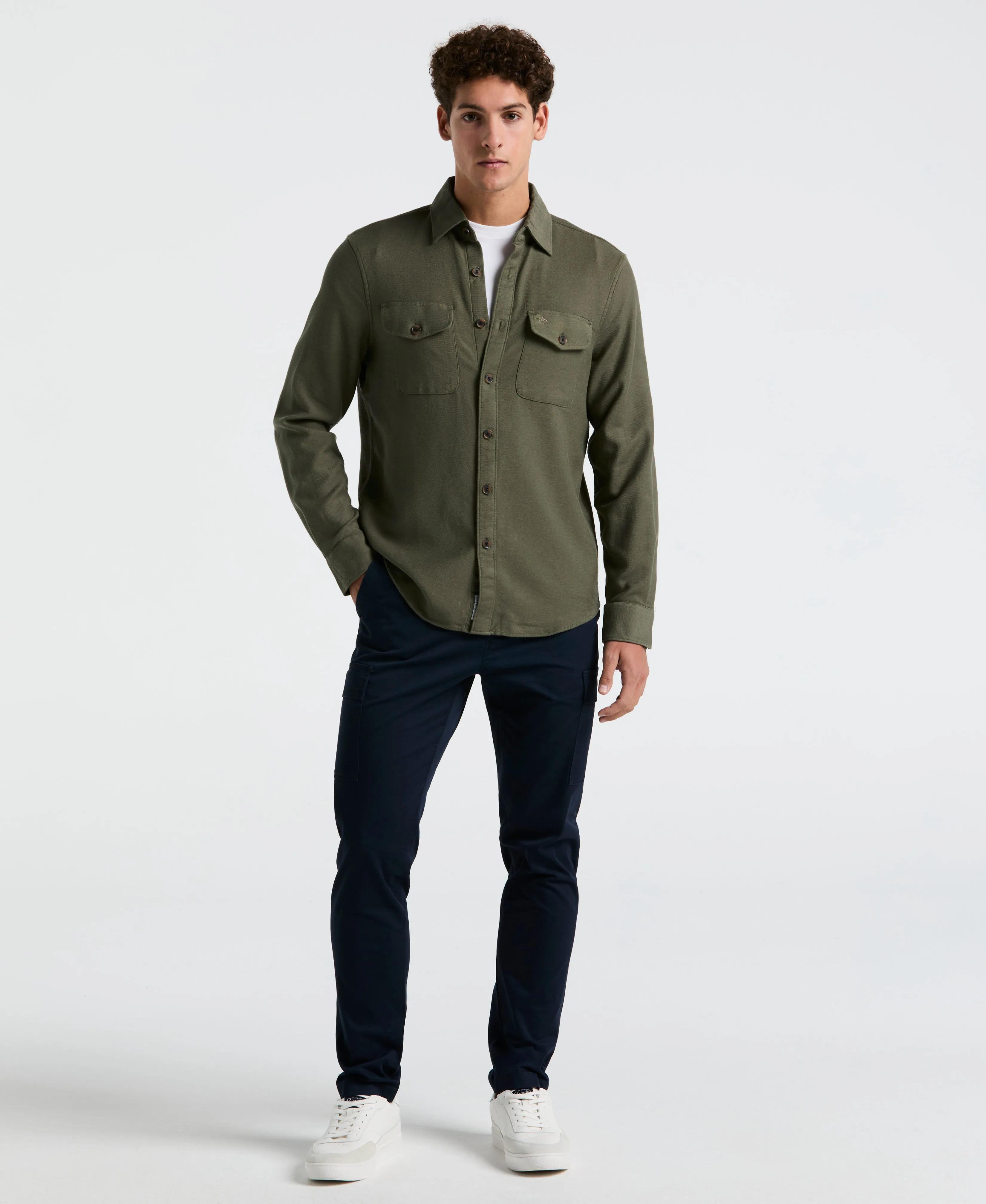 EcoVero™ Blend Loop Back Shirt sold by Original Penguin product image thumbnail 4