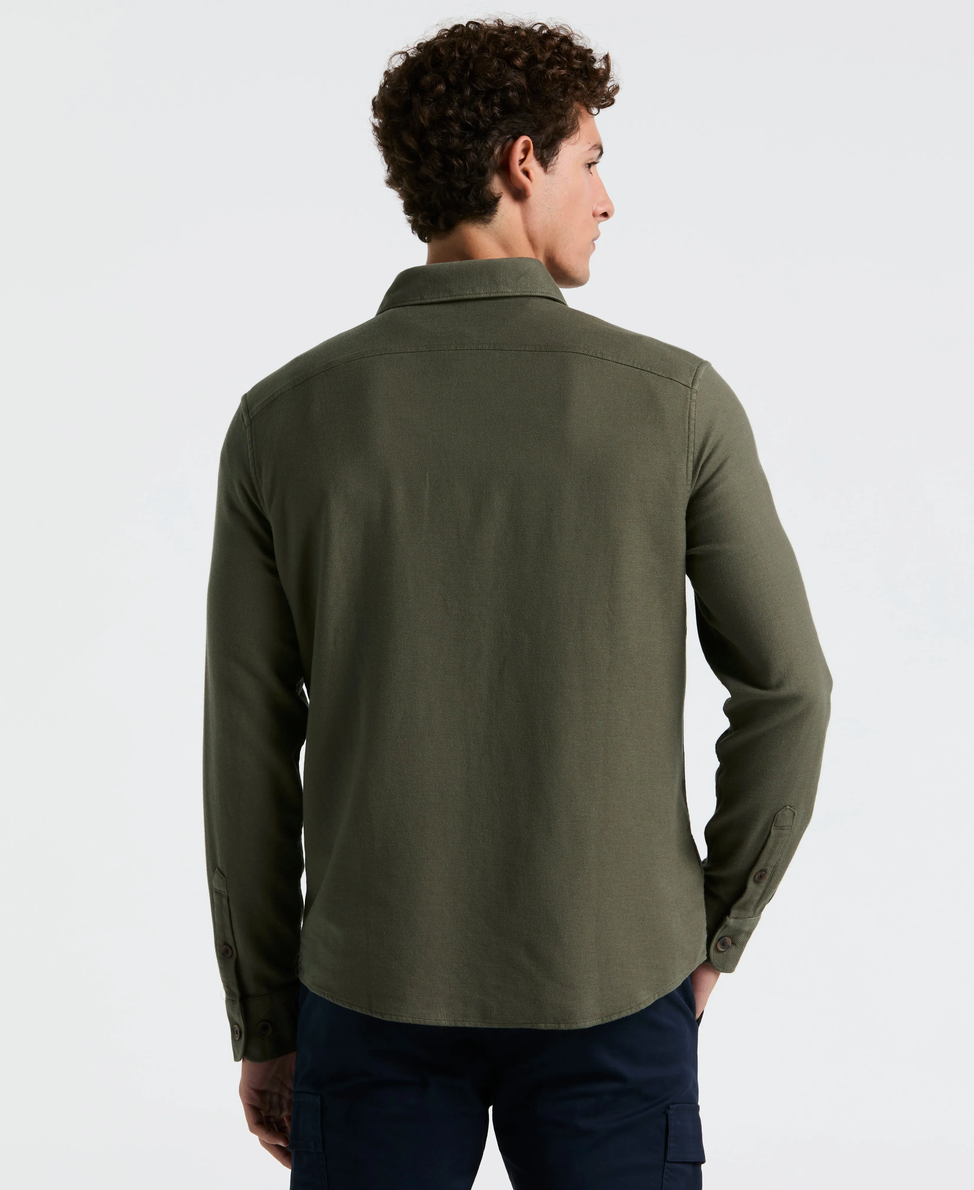 EcoVero™ Blend Loop Back Shirt sold by Original Penguin product image thumbnail 2