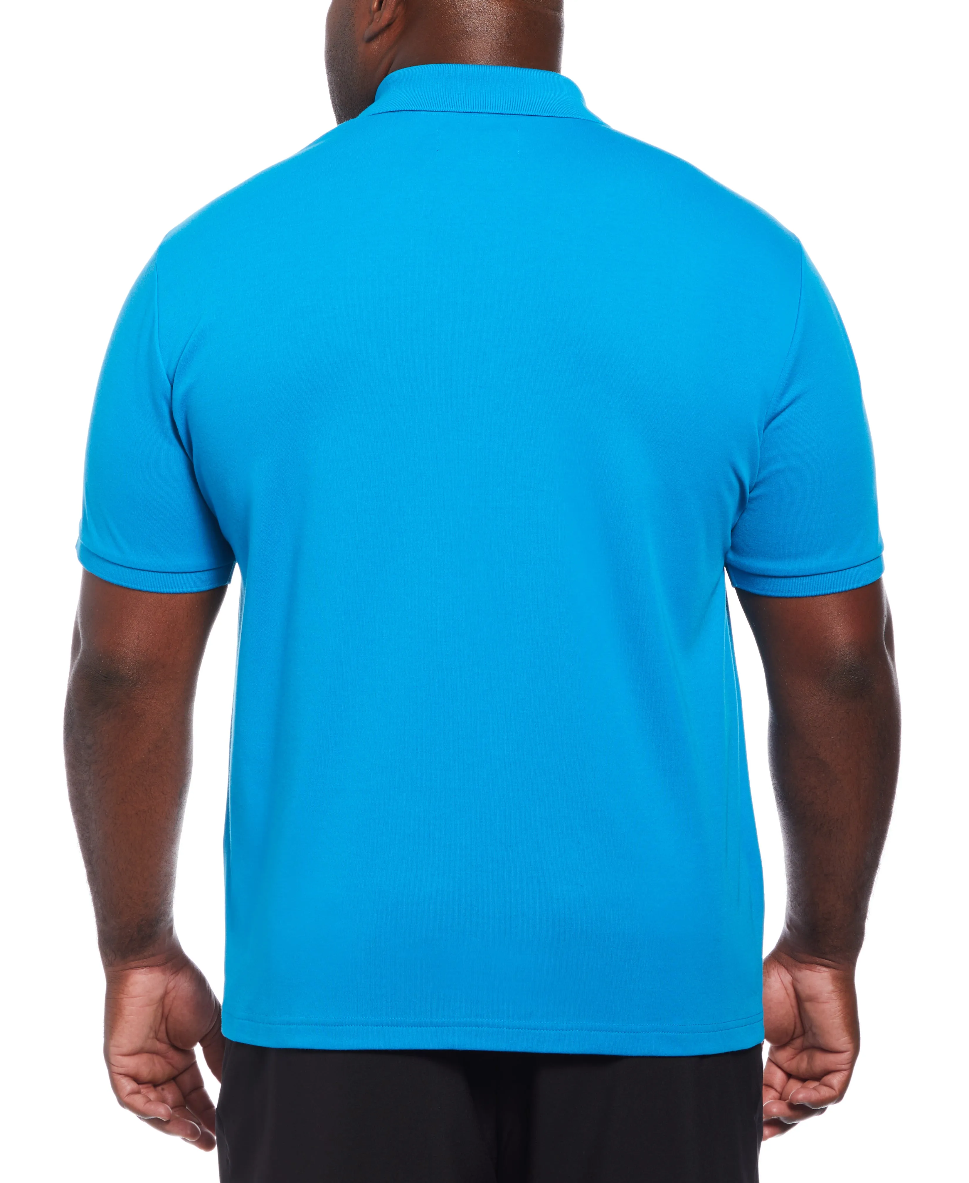 Big & Tall Plaid Front Polo sold by Original Penguin product image thumbnail 3