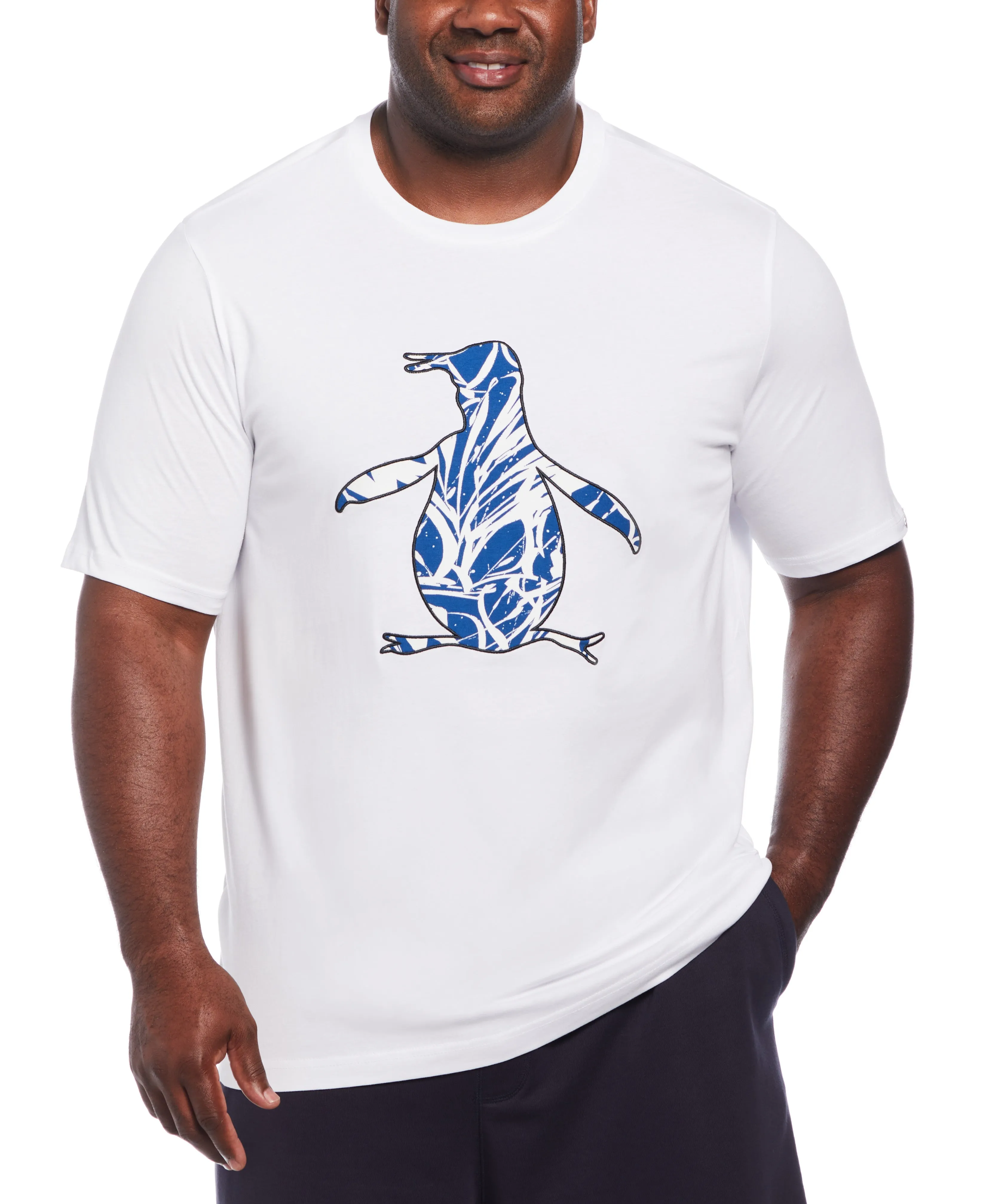 Big & Tall Floral Fill Pete Tee sold by Original Penguin