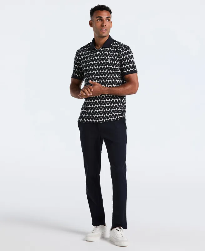 Cotton Flags Print Polo sold by Original Penguin