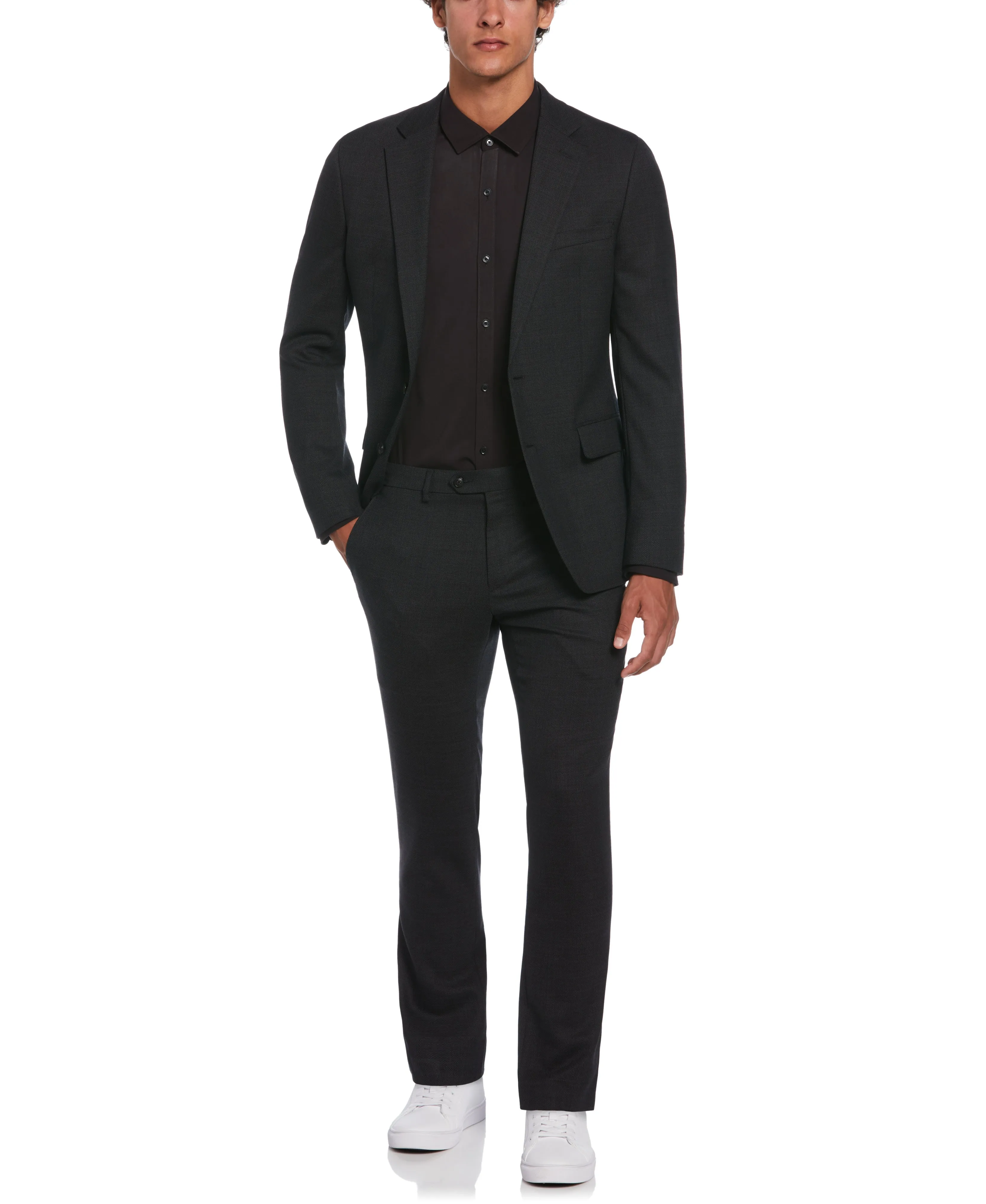 Charcoal Birdseye Suit Separate Jacket sold by Original Penguin product image thumbnail 5