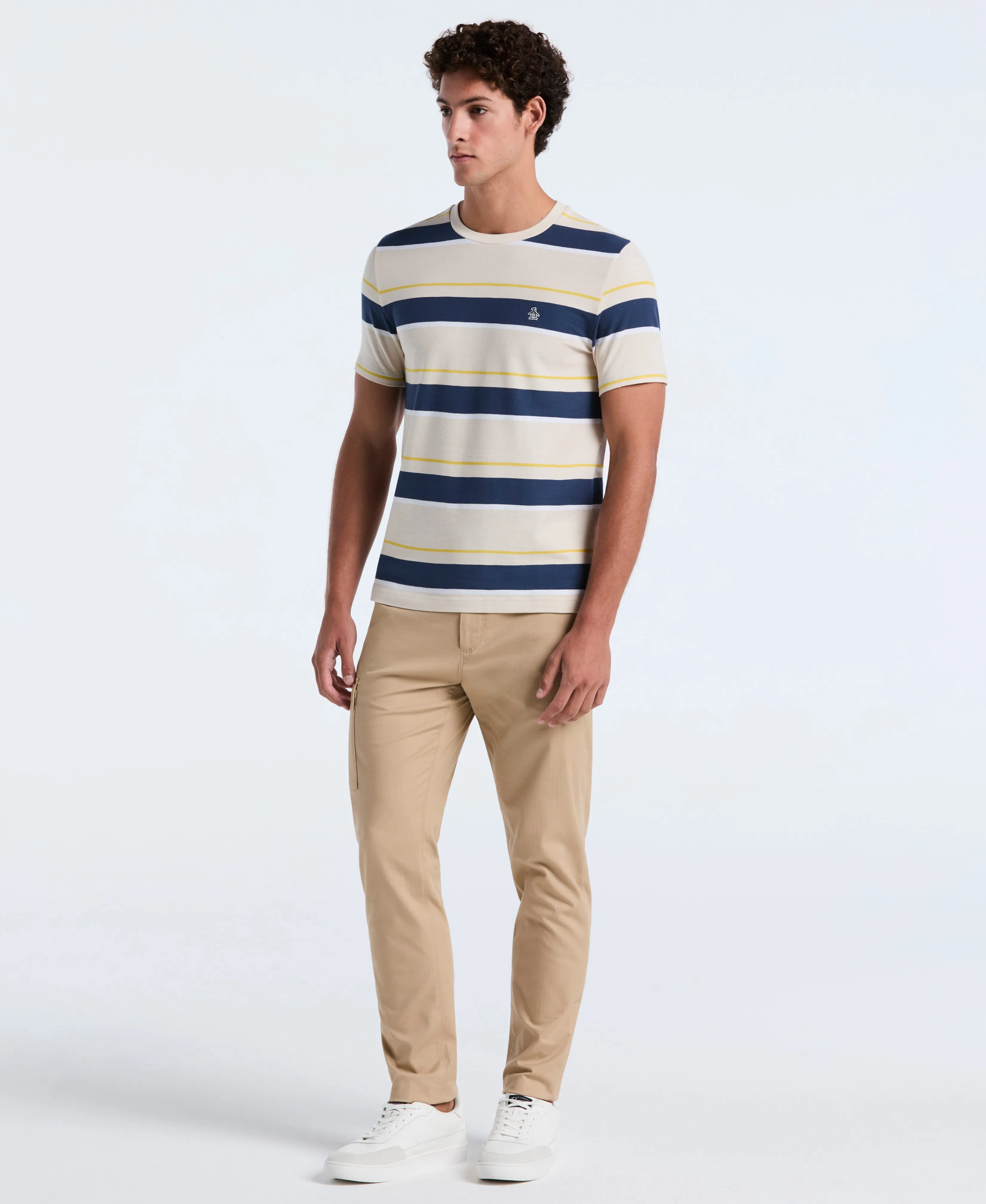 Pique Engineered Stripe Tee sold by Original Penguin product image thumbnail 5