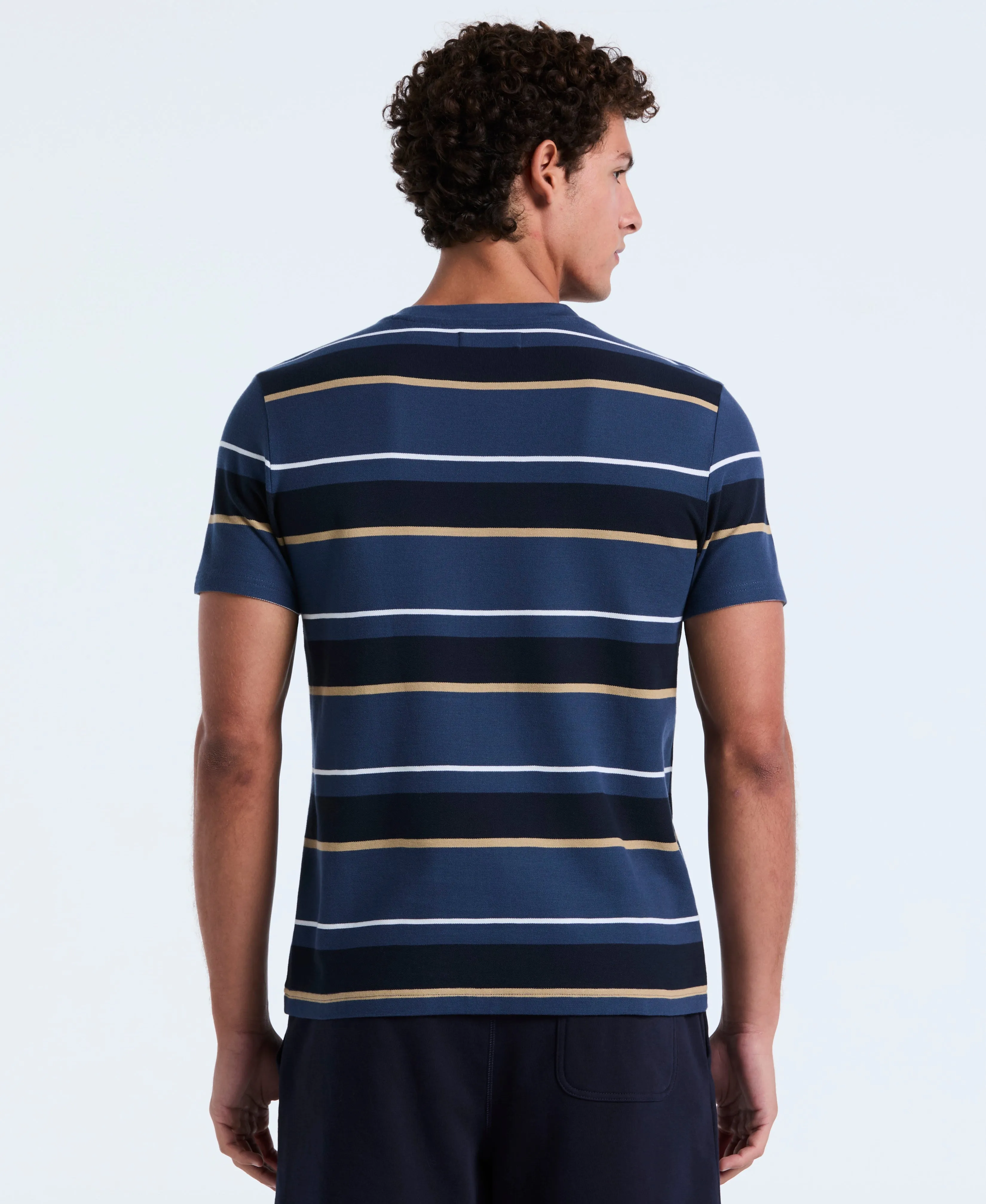 Pique Engineered Stripe Tee sold by Original Penguin product image thumbnail 4