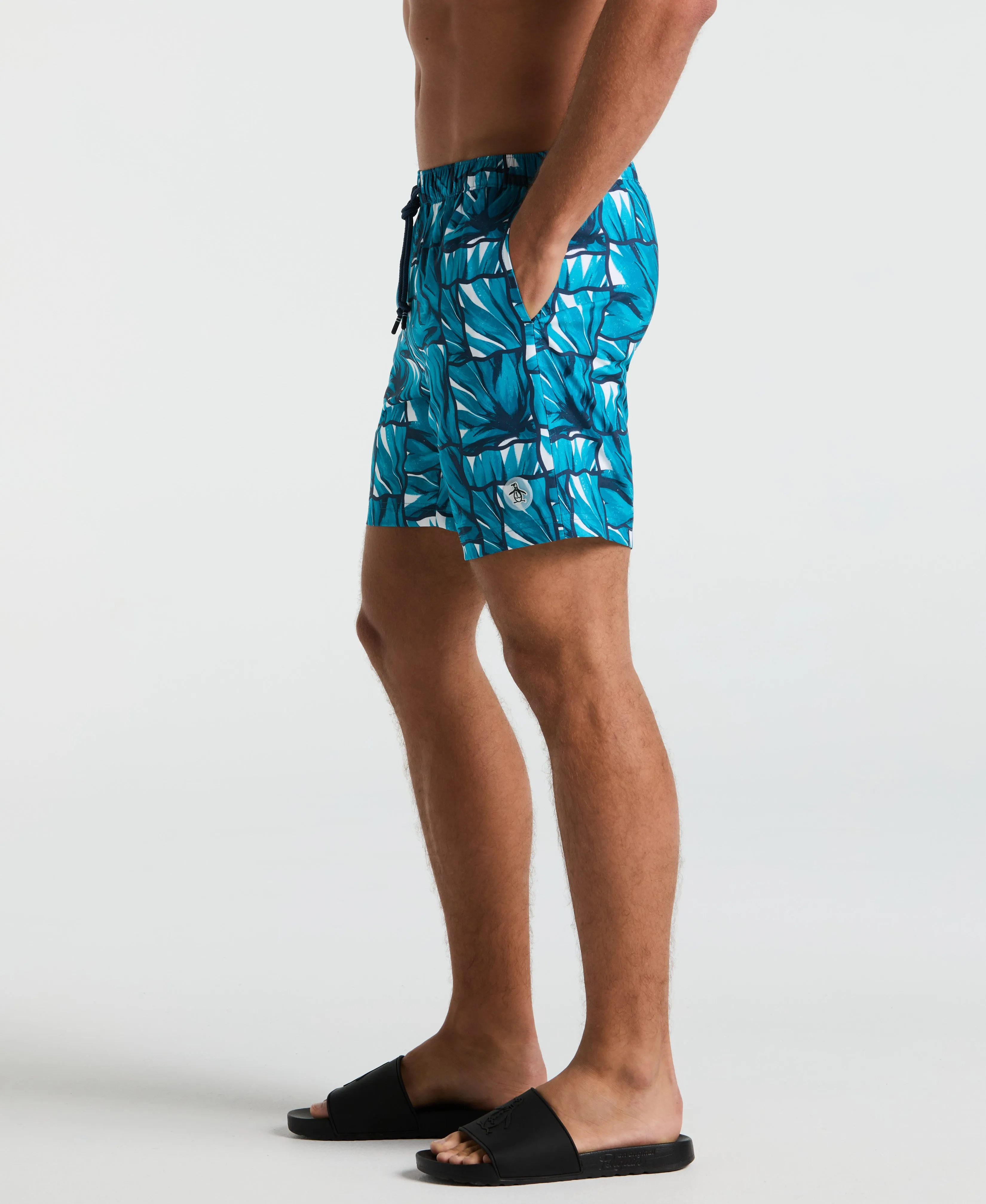 7" Agave Tiles Print Swim Short sold by Original Penguin product image thumbnail 4