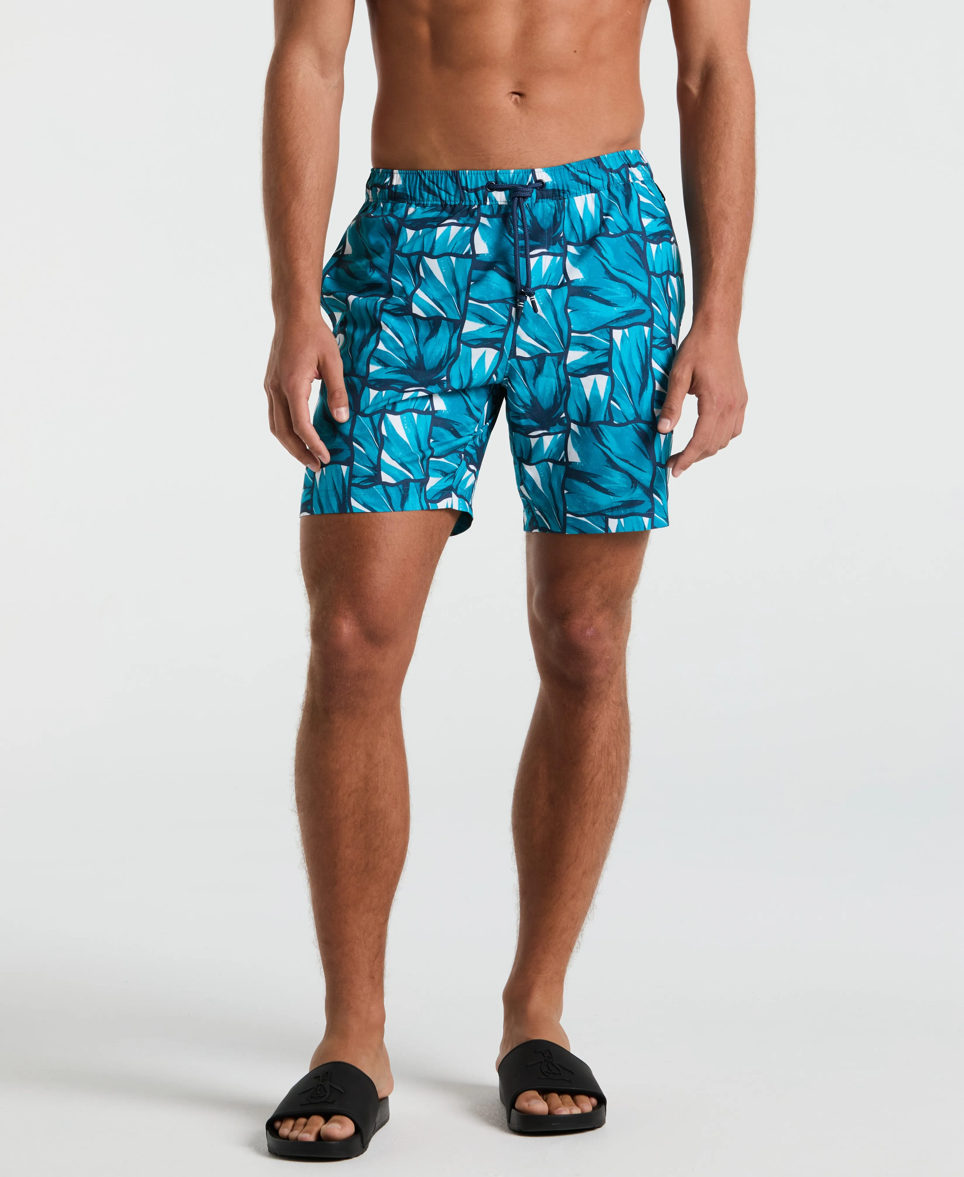 7" Agave Tiles Print Swim Short sold by Original Penguin product image thumbnail 2