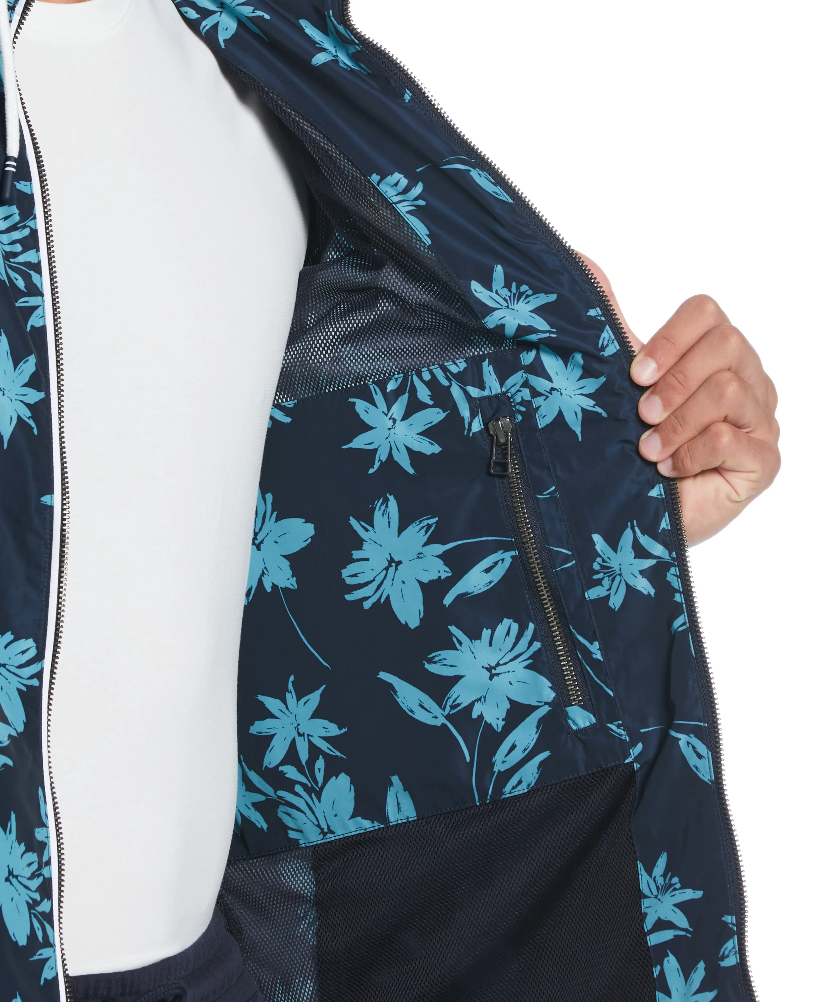 All-Over Flower Lined Ratner Jacket sold by Original Penguin product image thumbnail 5