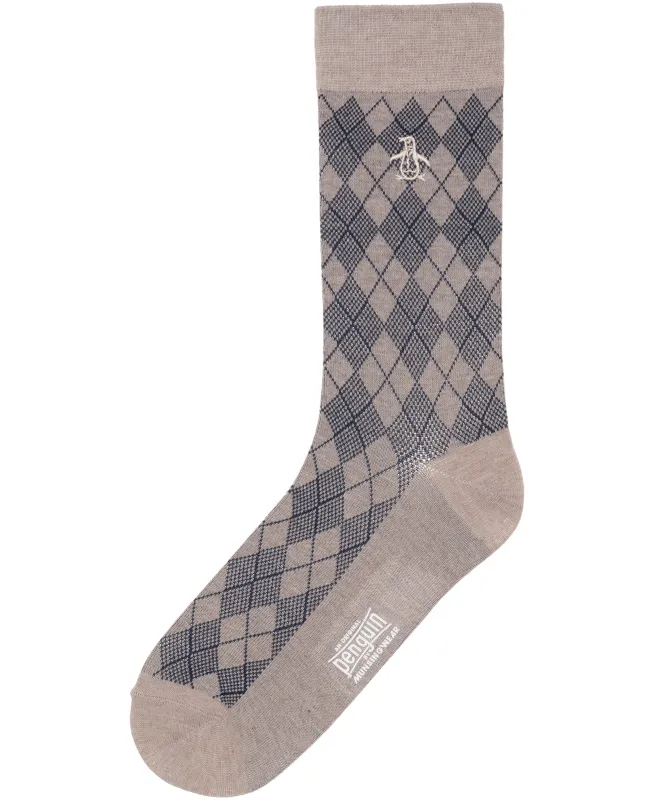 Checked Argyle Dress Sock sold by Original Penguin