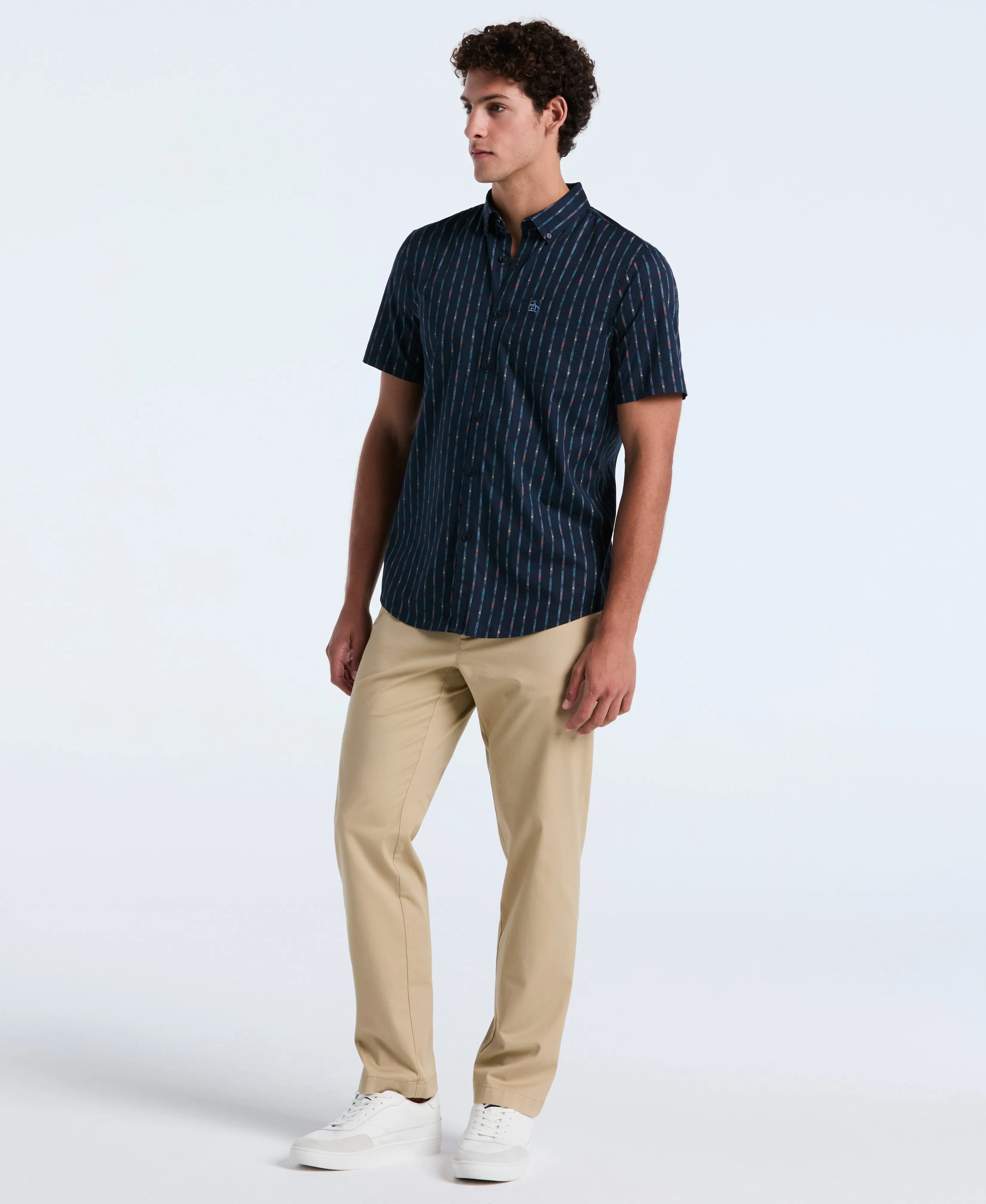 Cotton Stripe Button-Down Shirt sold by Original Penguin product image thumbnail 5