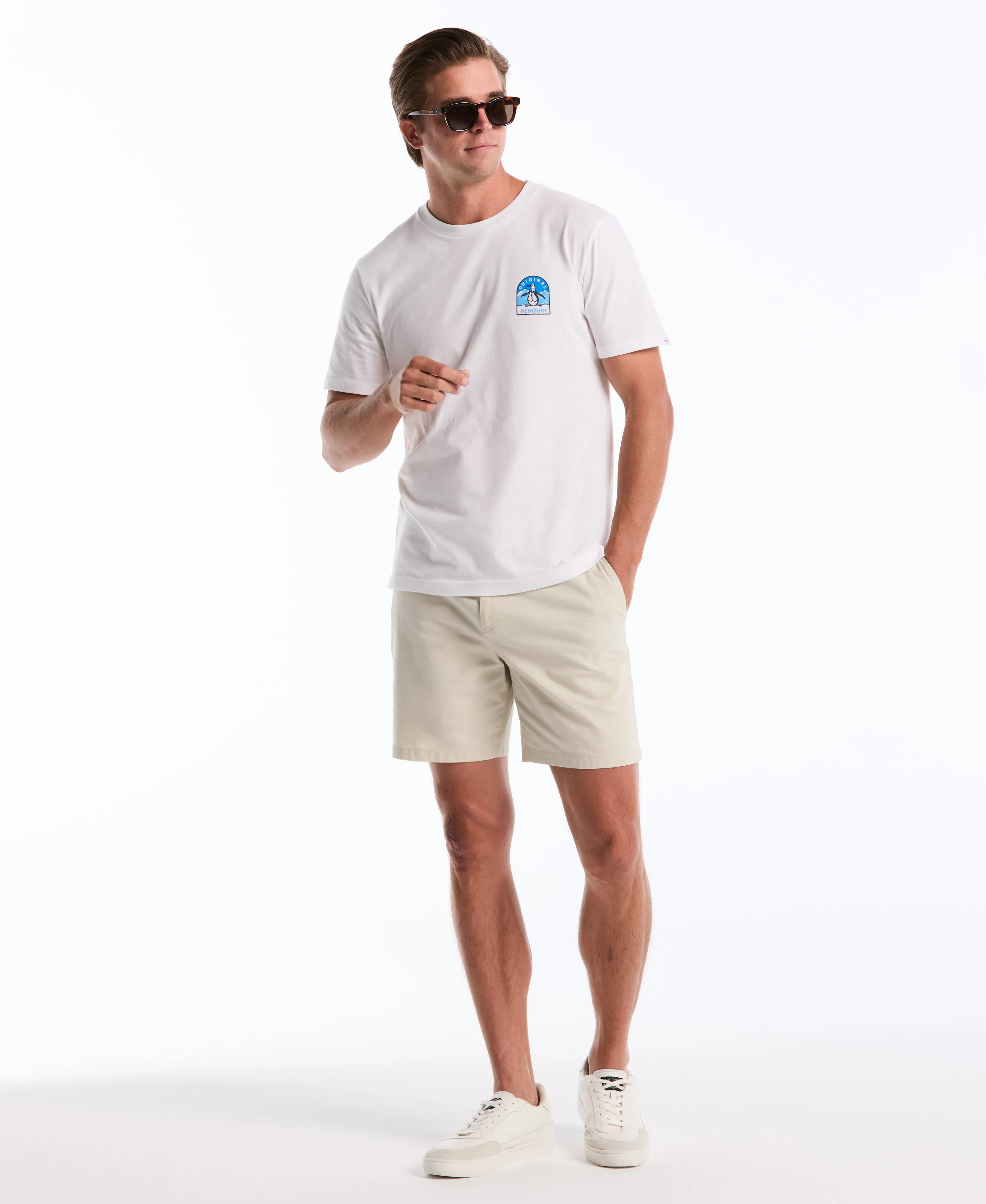 7" Cotton Blend Twill Short sold by Original Penguin product image thumbnail 4