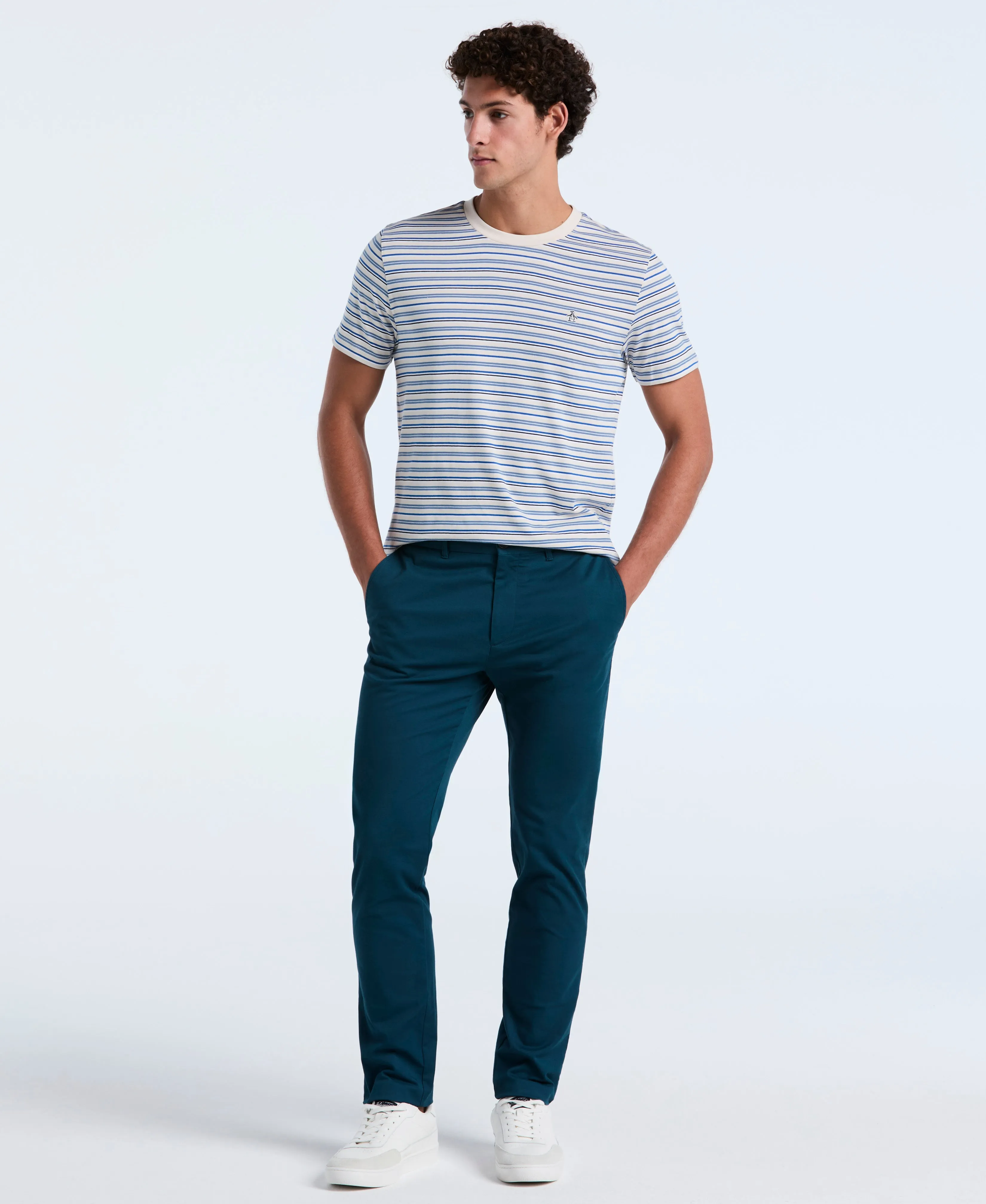 Cotton Yarn-Dyed Stripe Tee sold by Original Penguin product image thumbnail 5
