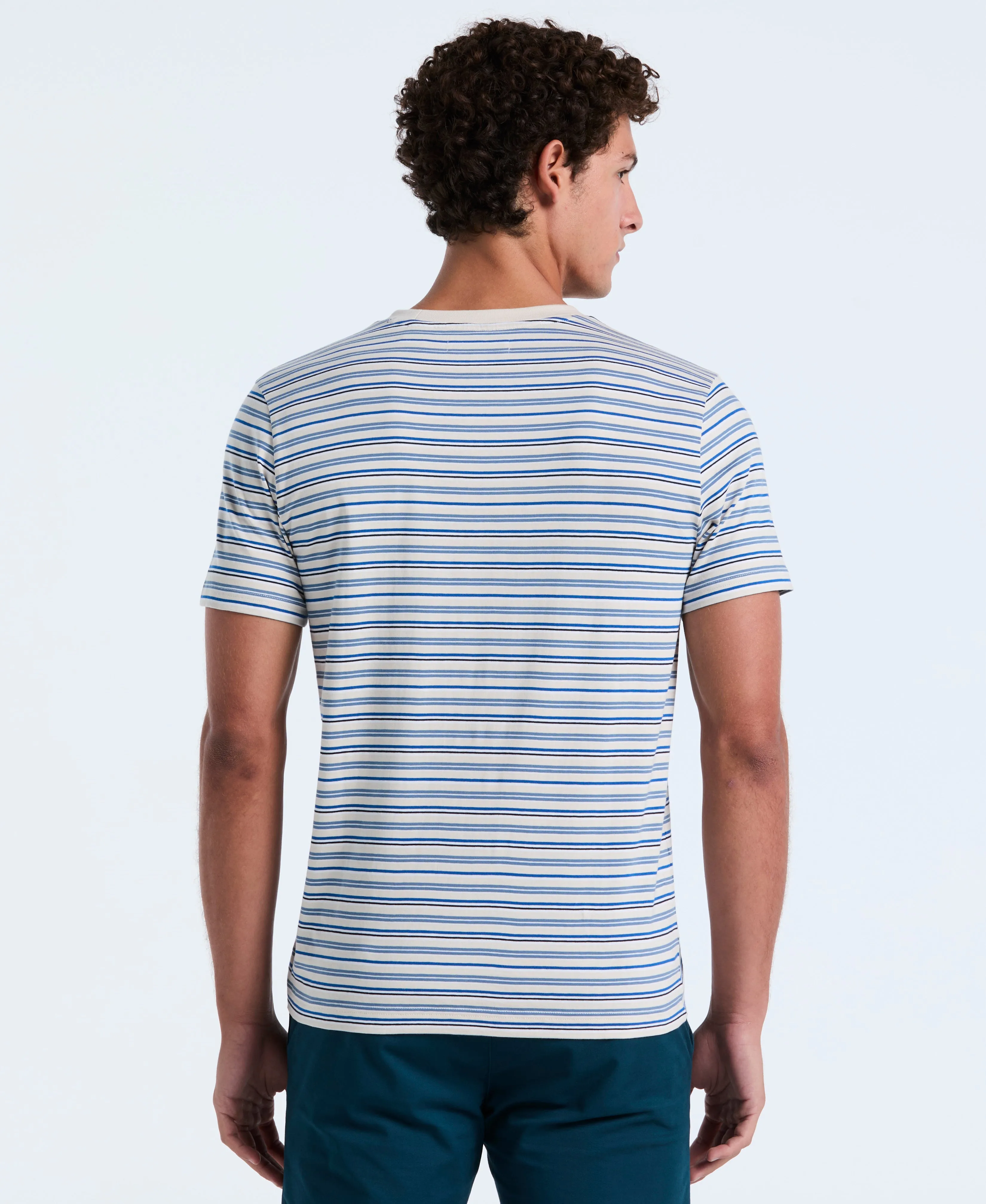 Cotton Yarn-Dyed Stripe Tee sold by Original Penguin product image thumbnail 2