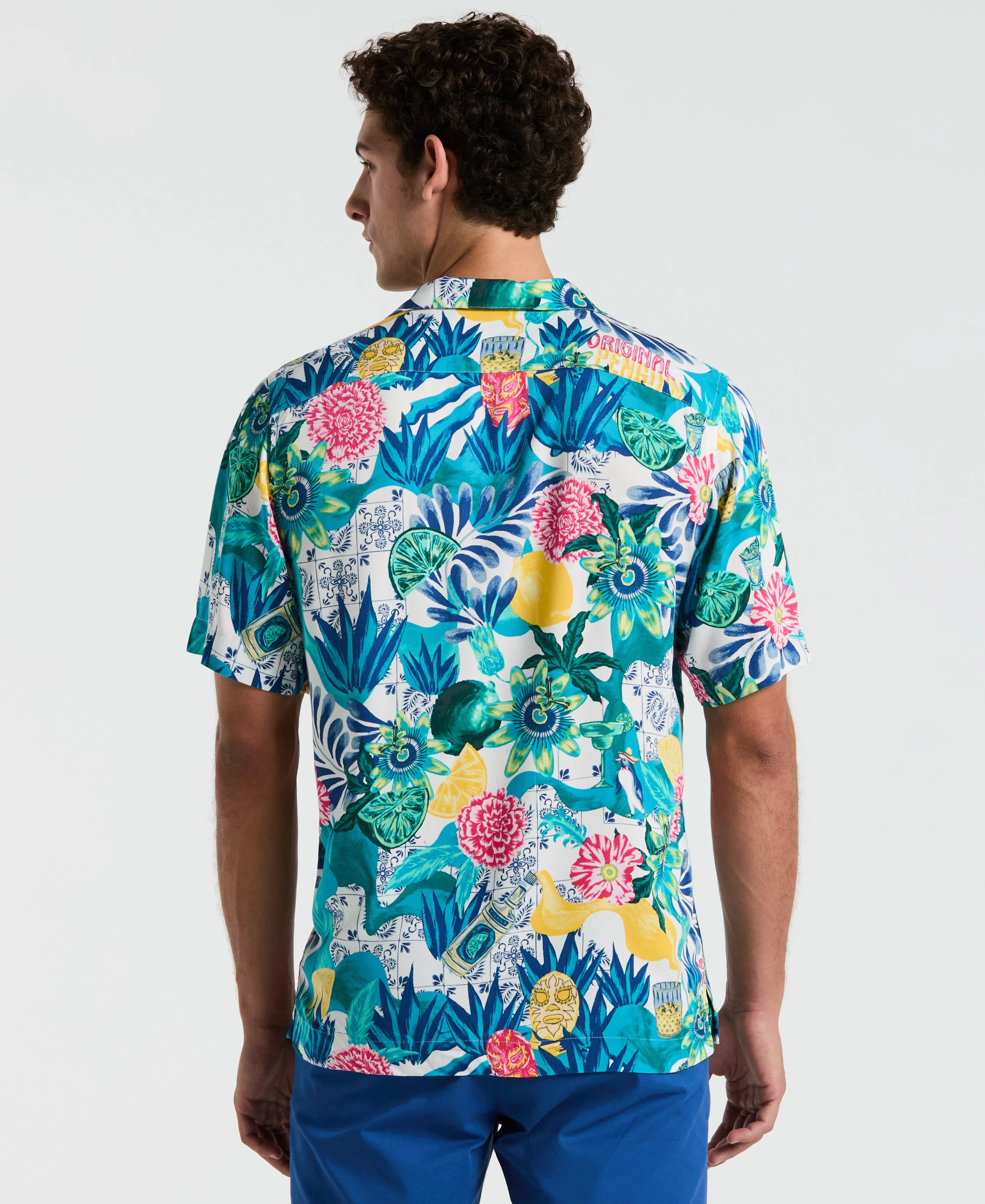 All-Over Floral Collage Print Shirt sold by Original Penguin product image thumbnail 2