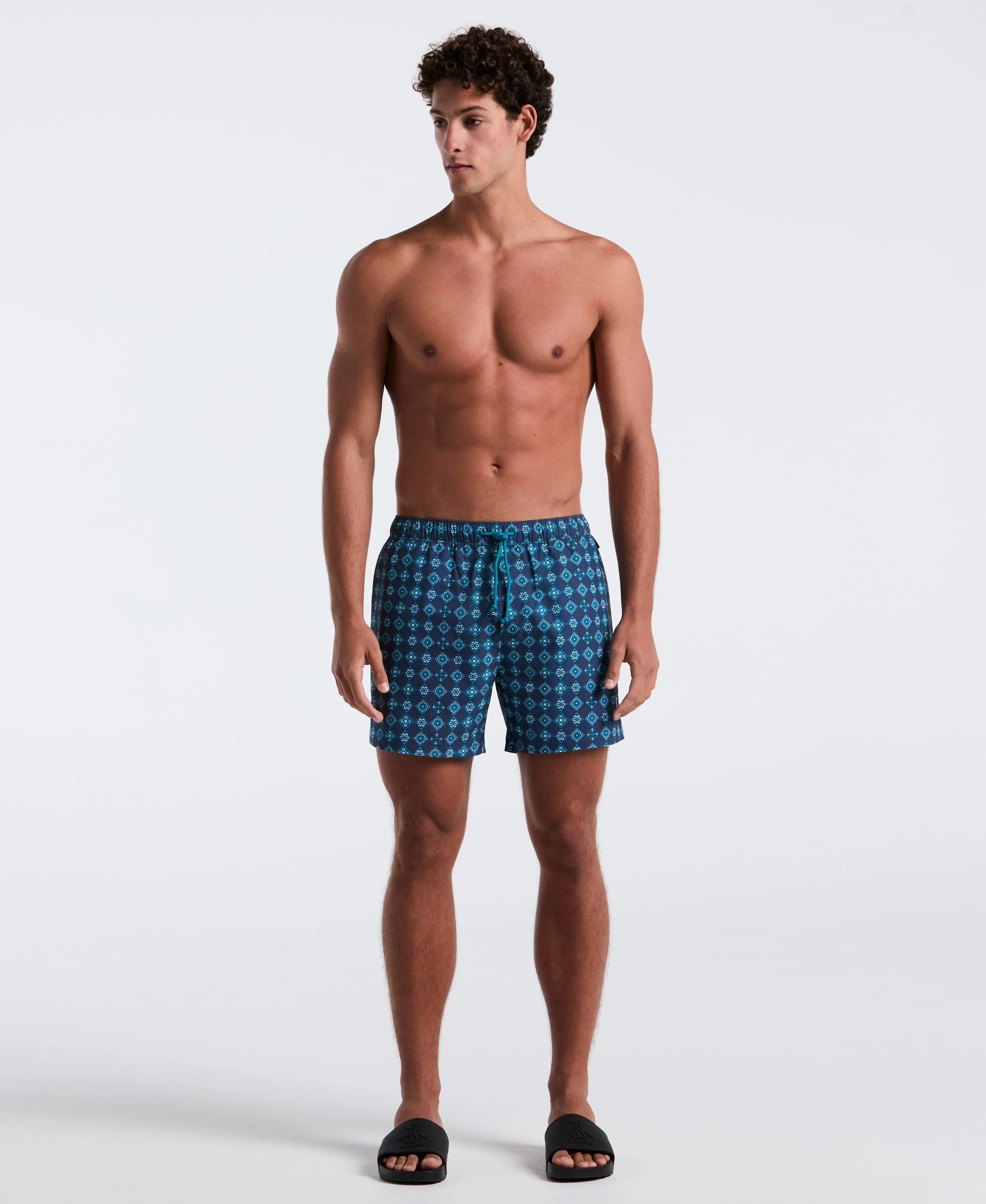 5" All-Over Tiles Swim Short sold by Original Penguin product image thumbnail 3