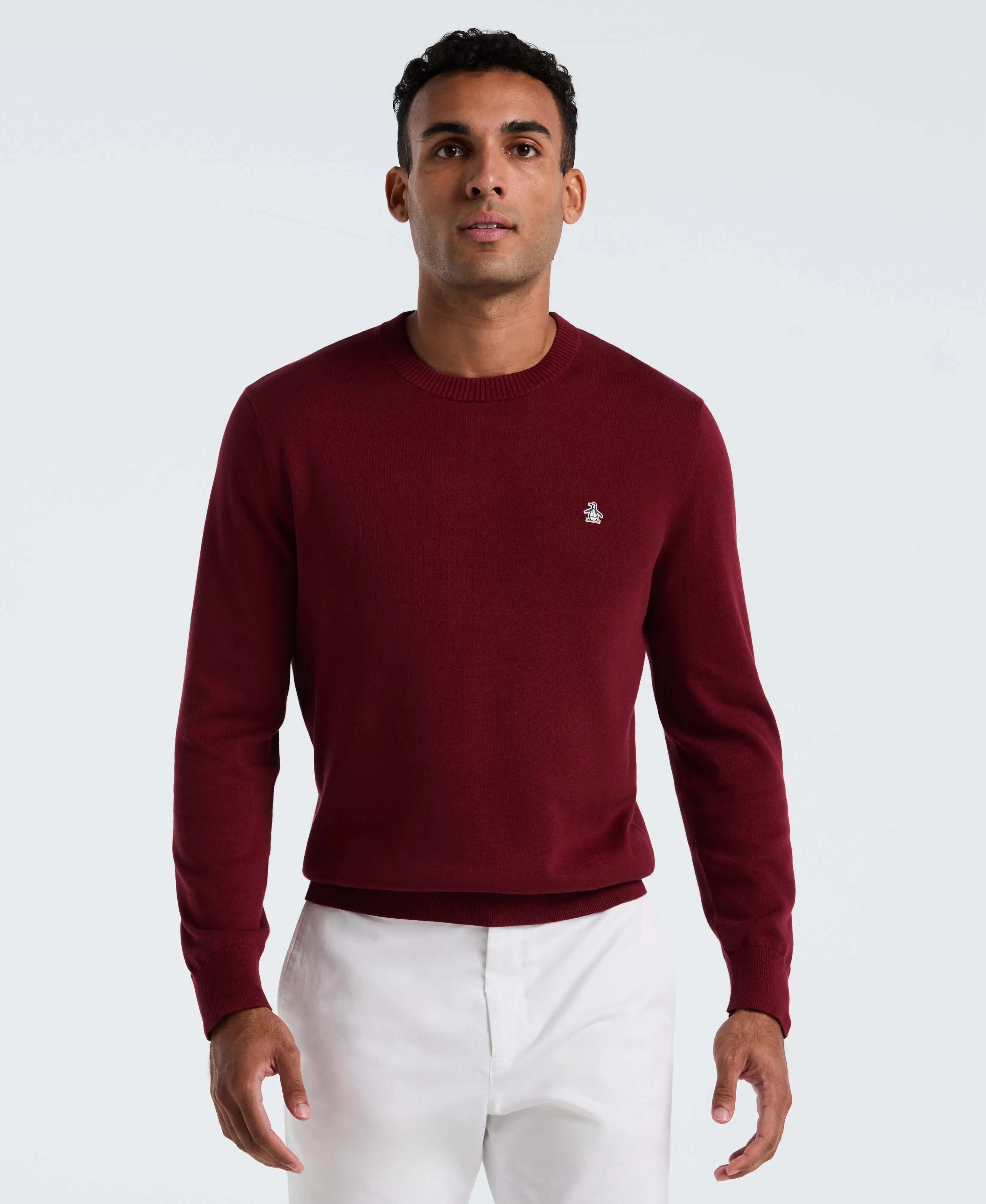 Cotton Crew Neck Sweater sold by Original Penguin product image thumbnail 4