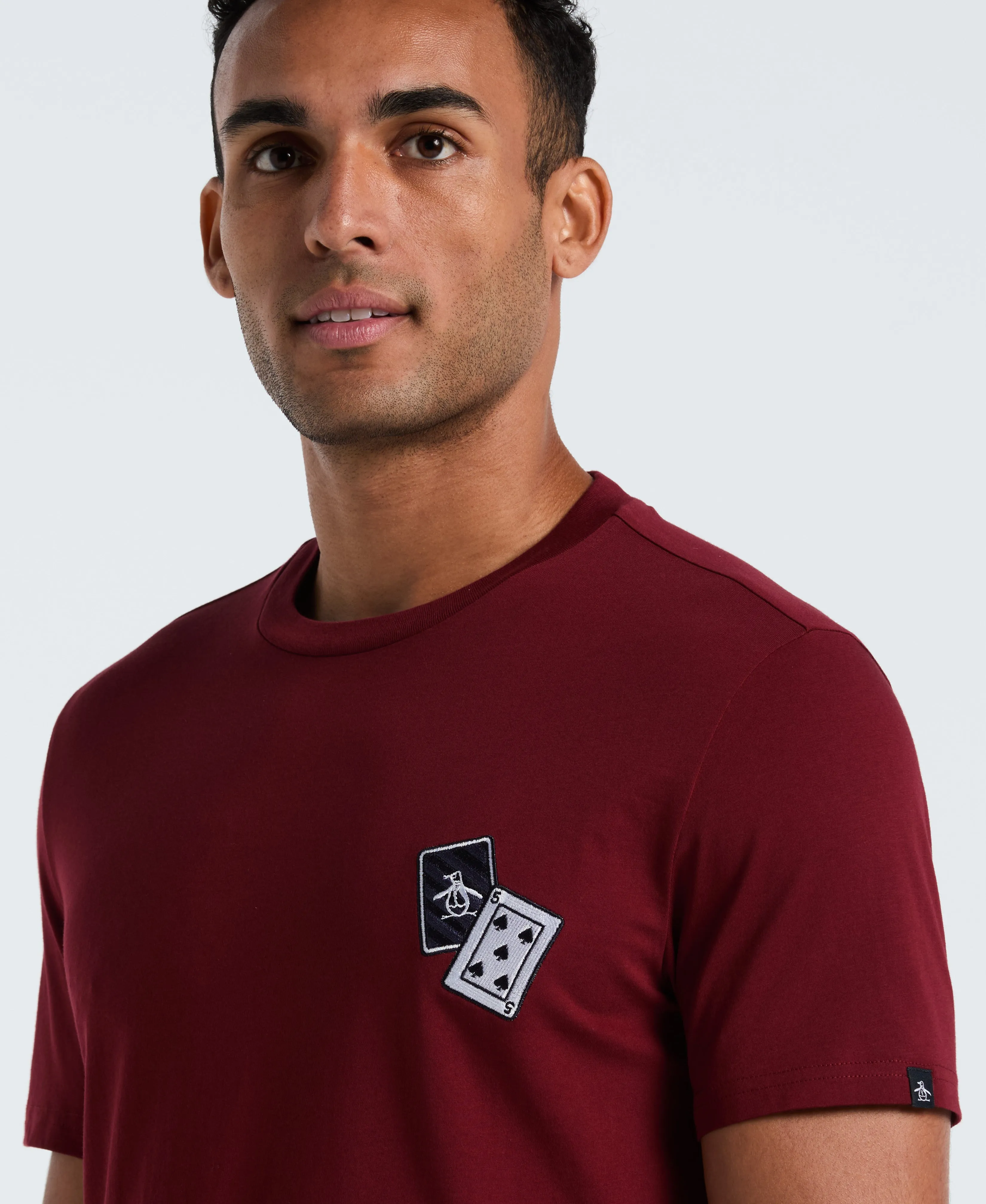 Card Print Graphic Tee sold by Original Penguin product image thumbnail 5