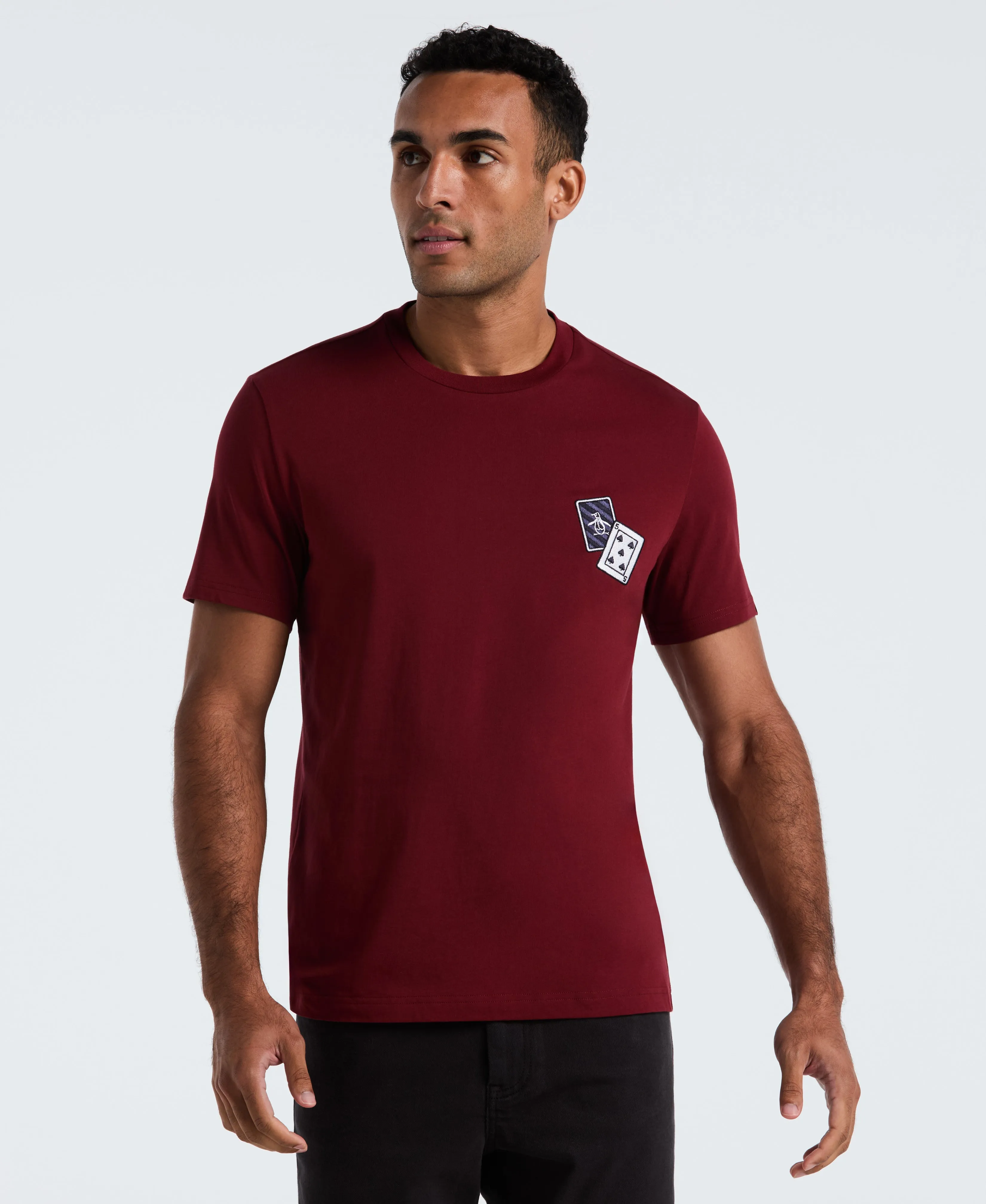 Card Print Graphic Tee sold by Original Penguin product image thumbnail 4