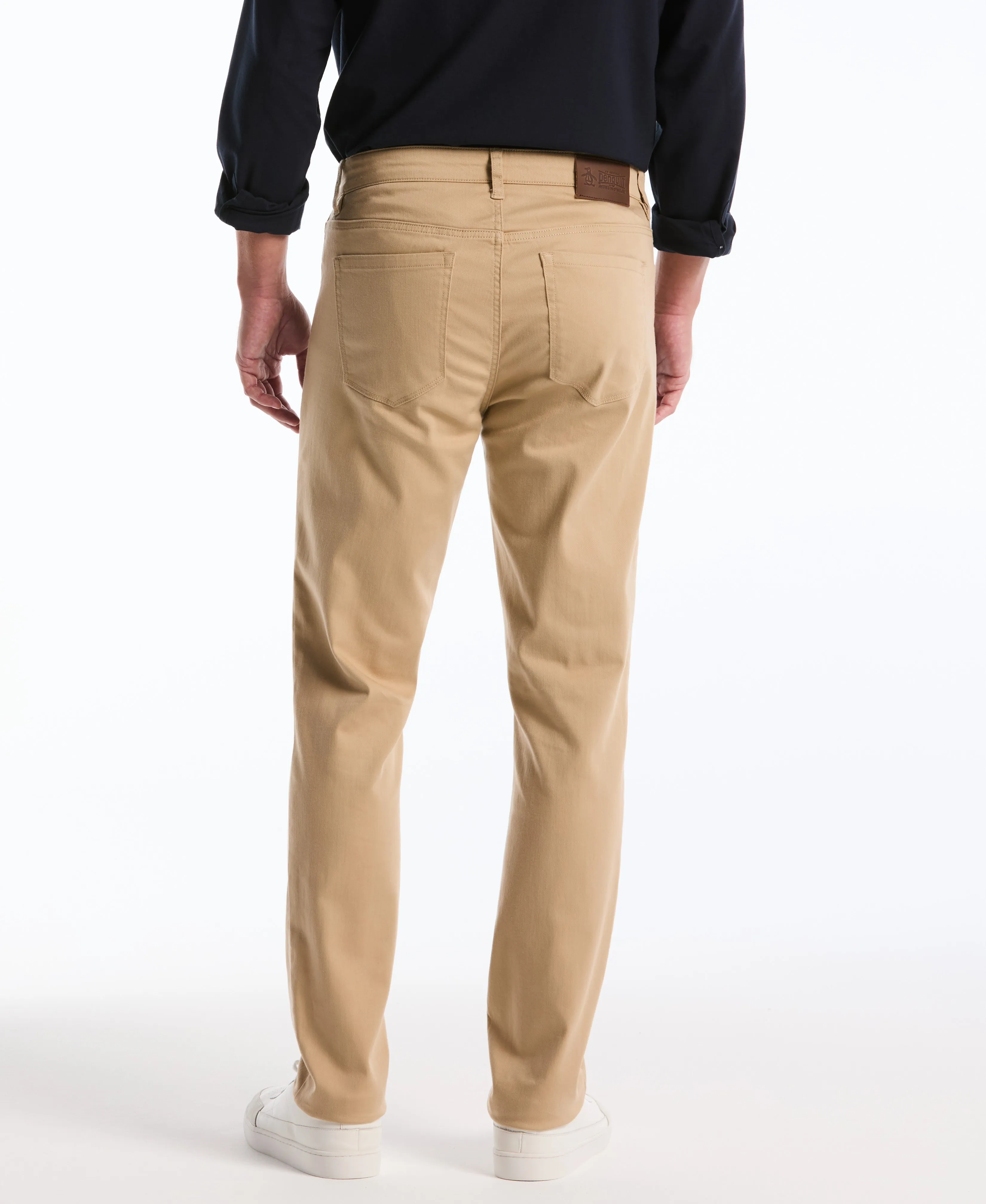 5 Pocket Slim Hemmed Dobbie Pant sold by Original Penguin product image thumbnail 3