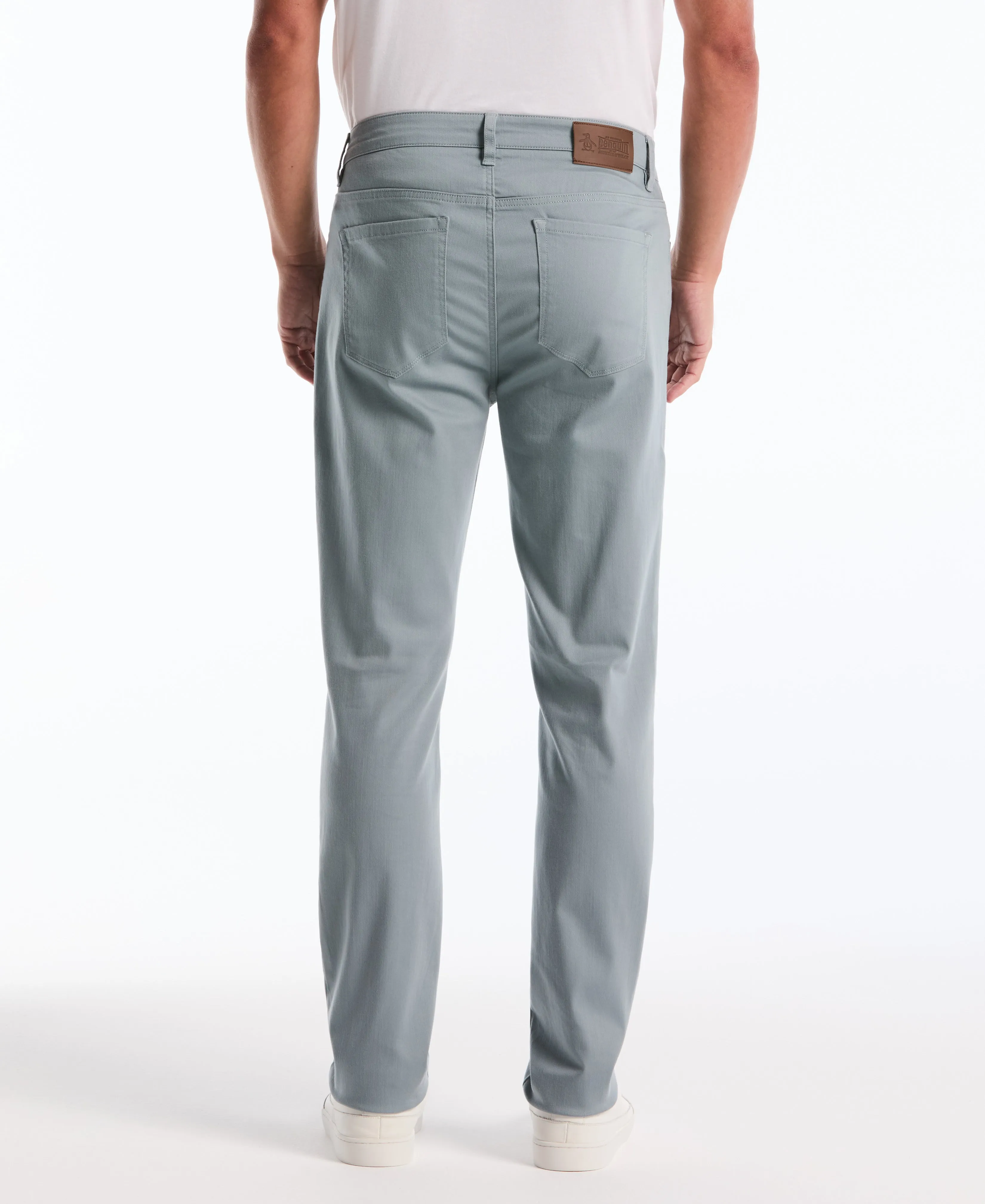 5 Pocket Slim Hemmed Dobbie Pant sold by Original Penguin product image thumbnail 2