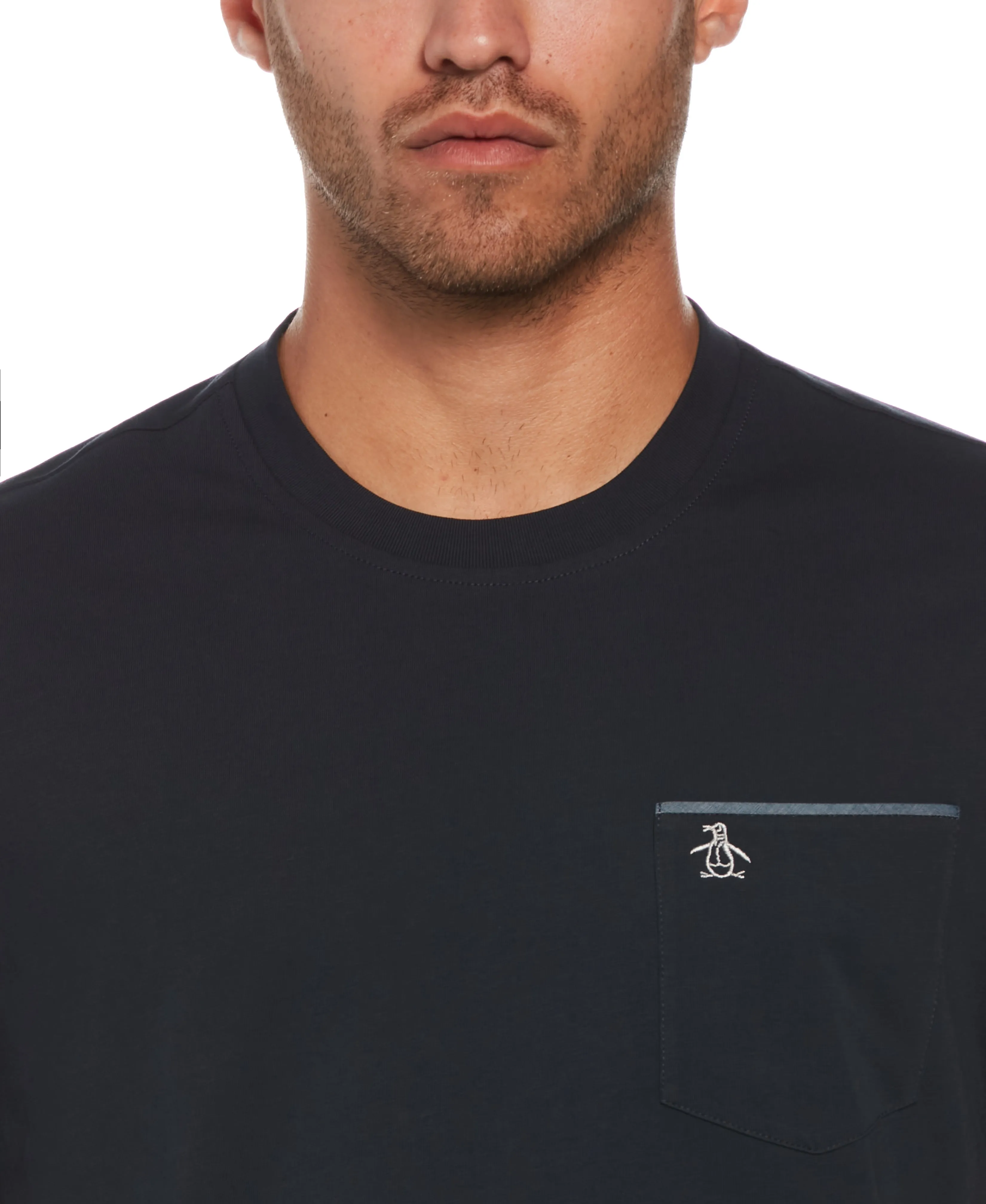 Chambray Tipped Core Tee sold by Original Penguin product image thumbnail 3