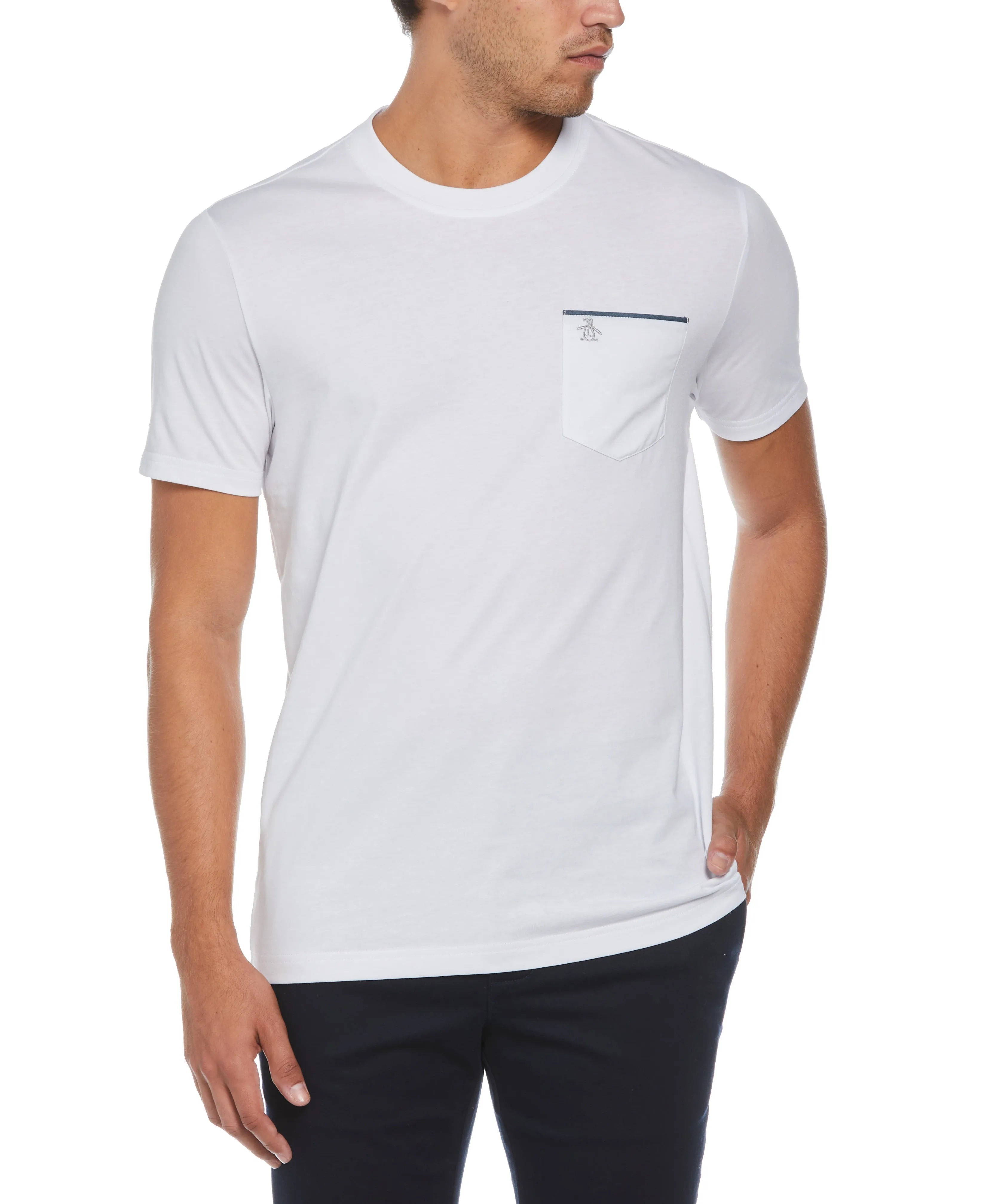 Chambray Tipped Core Tee sold by Original Penguin product image thumbnail 4