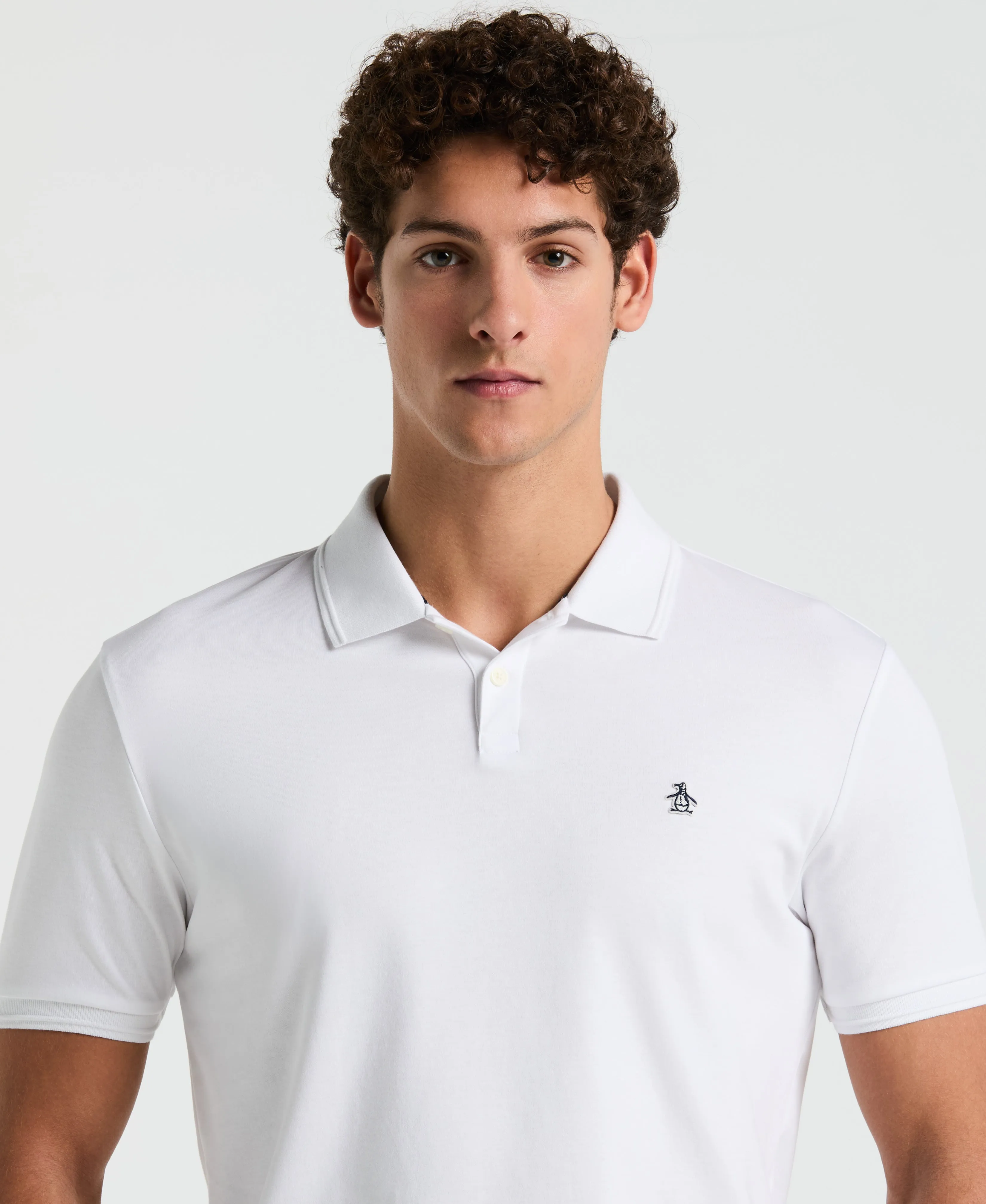 Organic Cotton Interlock Daddy Polo sold by Original Penguin