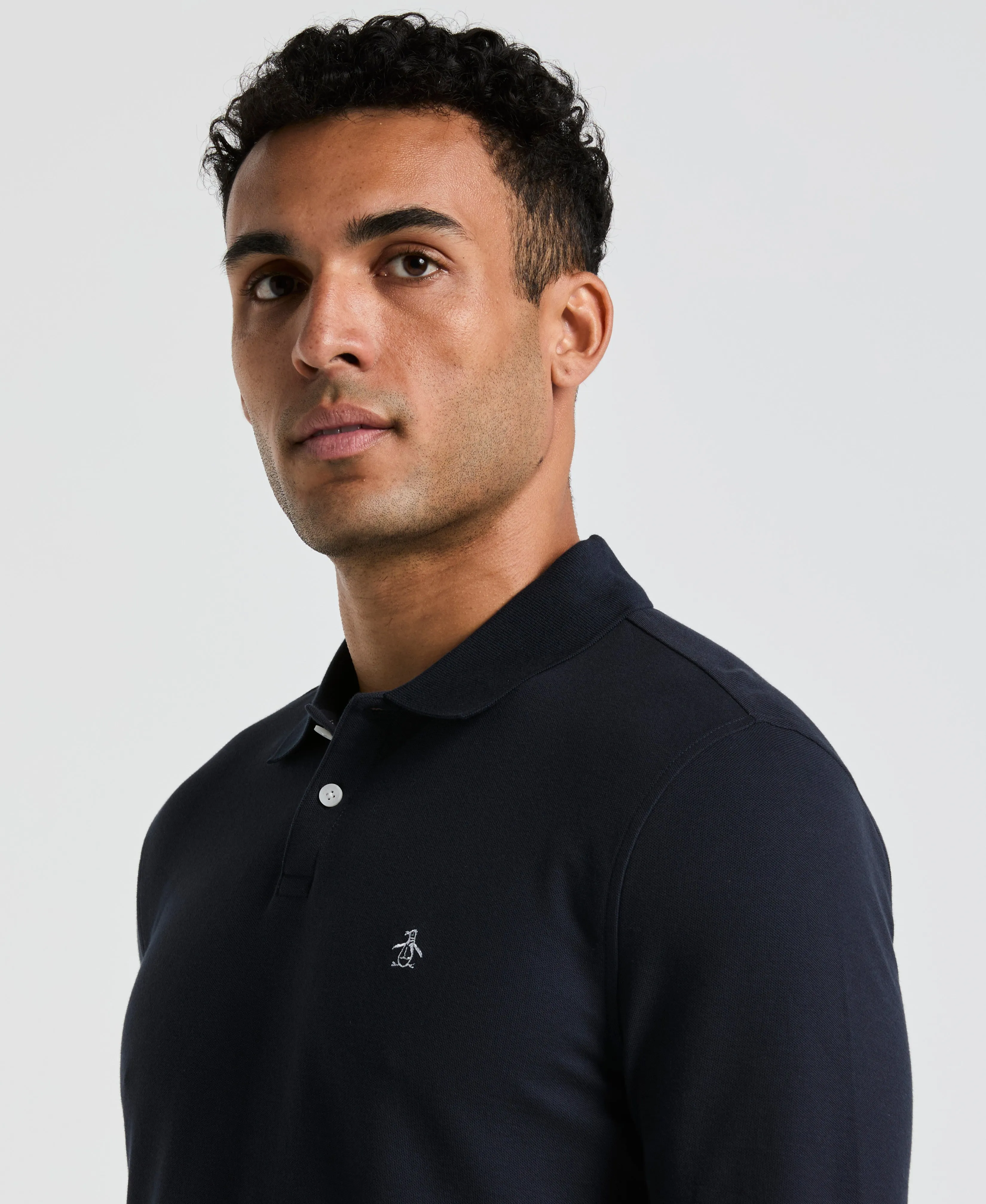 Long Sleeve Pique Polo sold by Original Penguin product image thumbnail 5