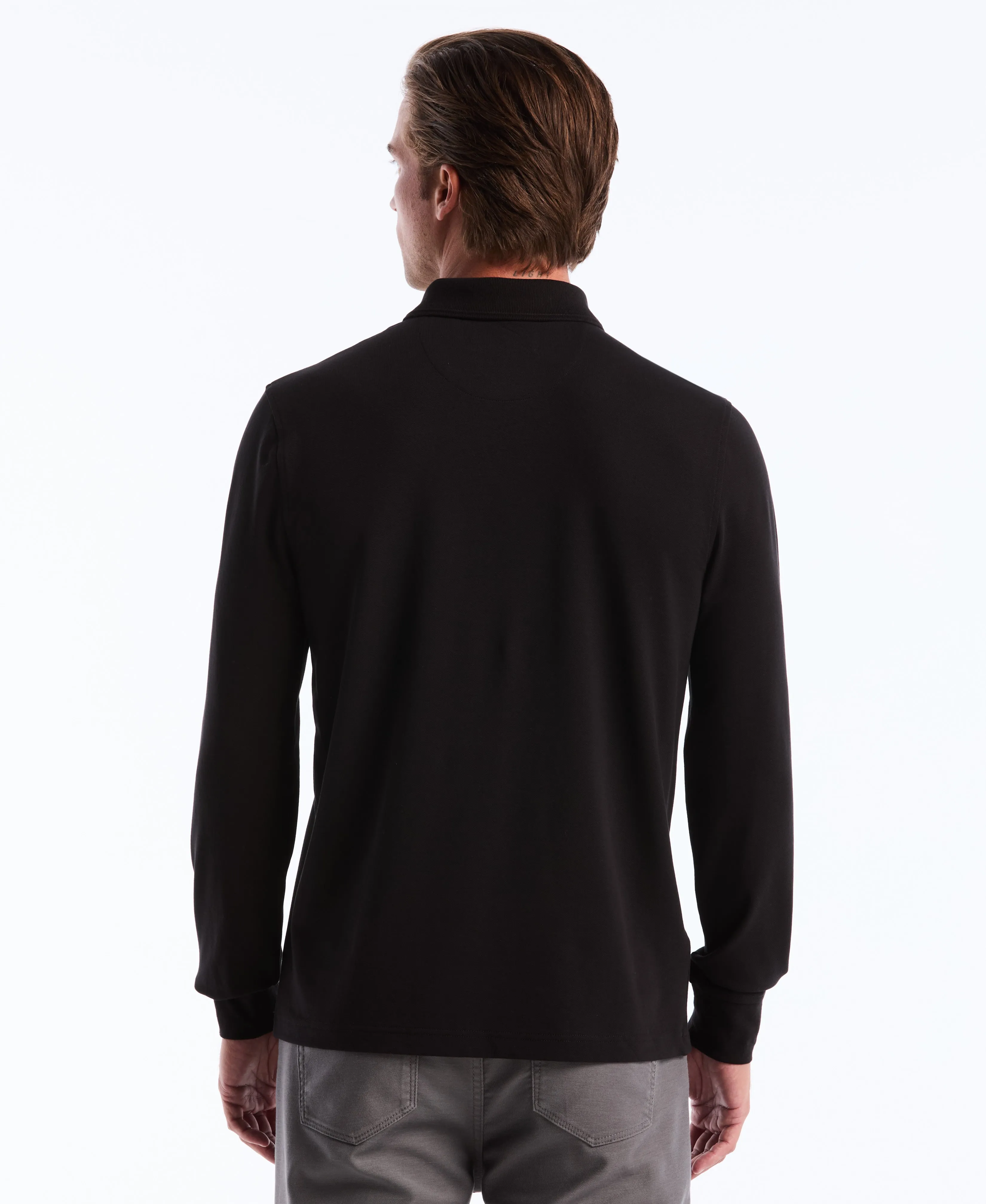Long Sleeve Pique Polo sold by Original Penguin product image thumbnail 3