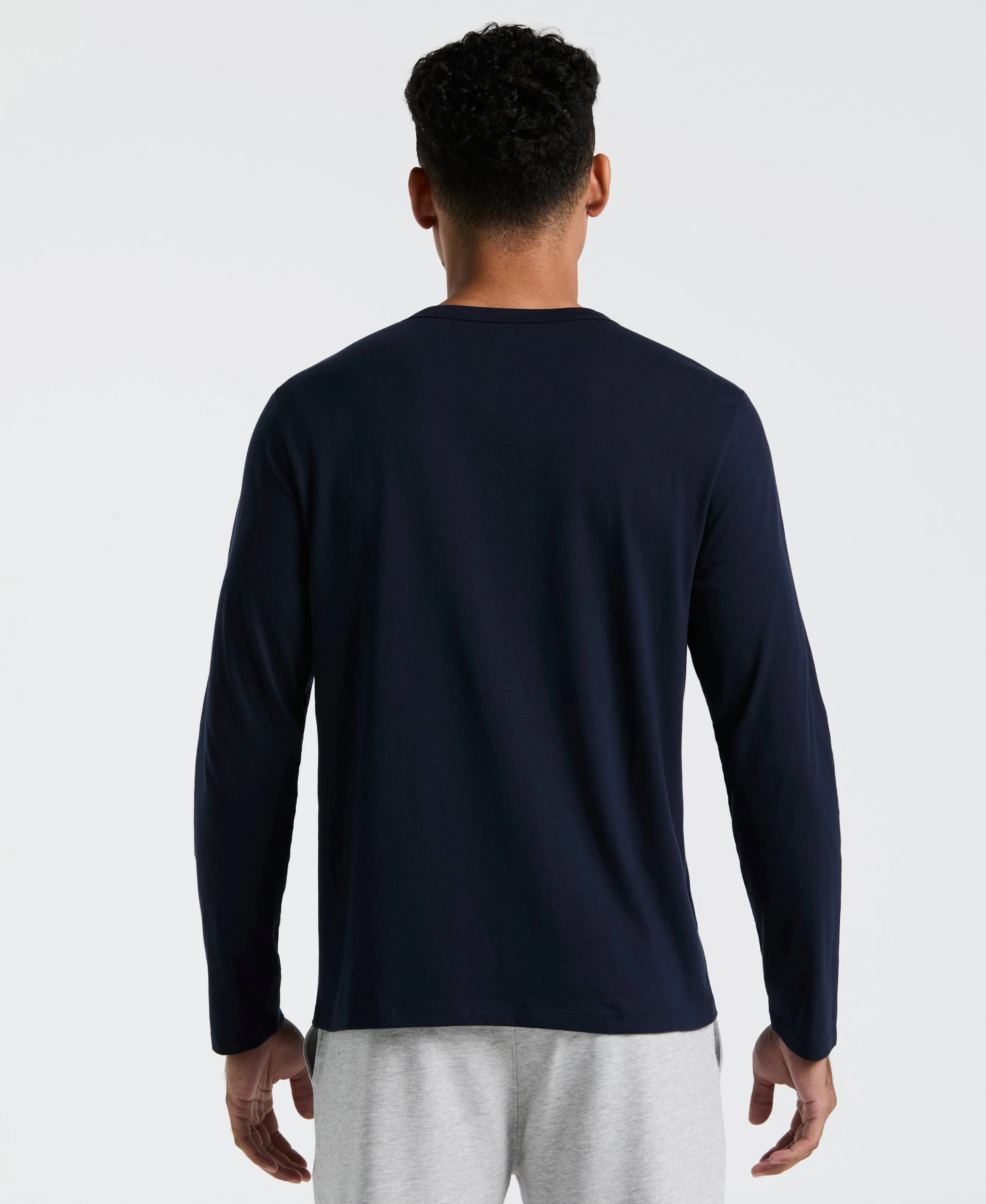 Long Sleeve Henley Shirt sold by Original Penguin product image thumbnail 4