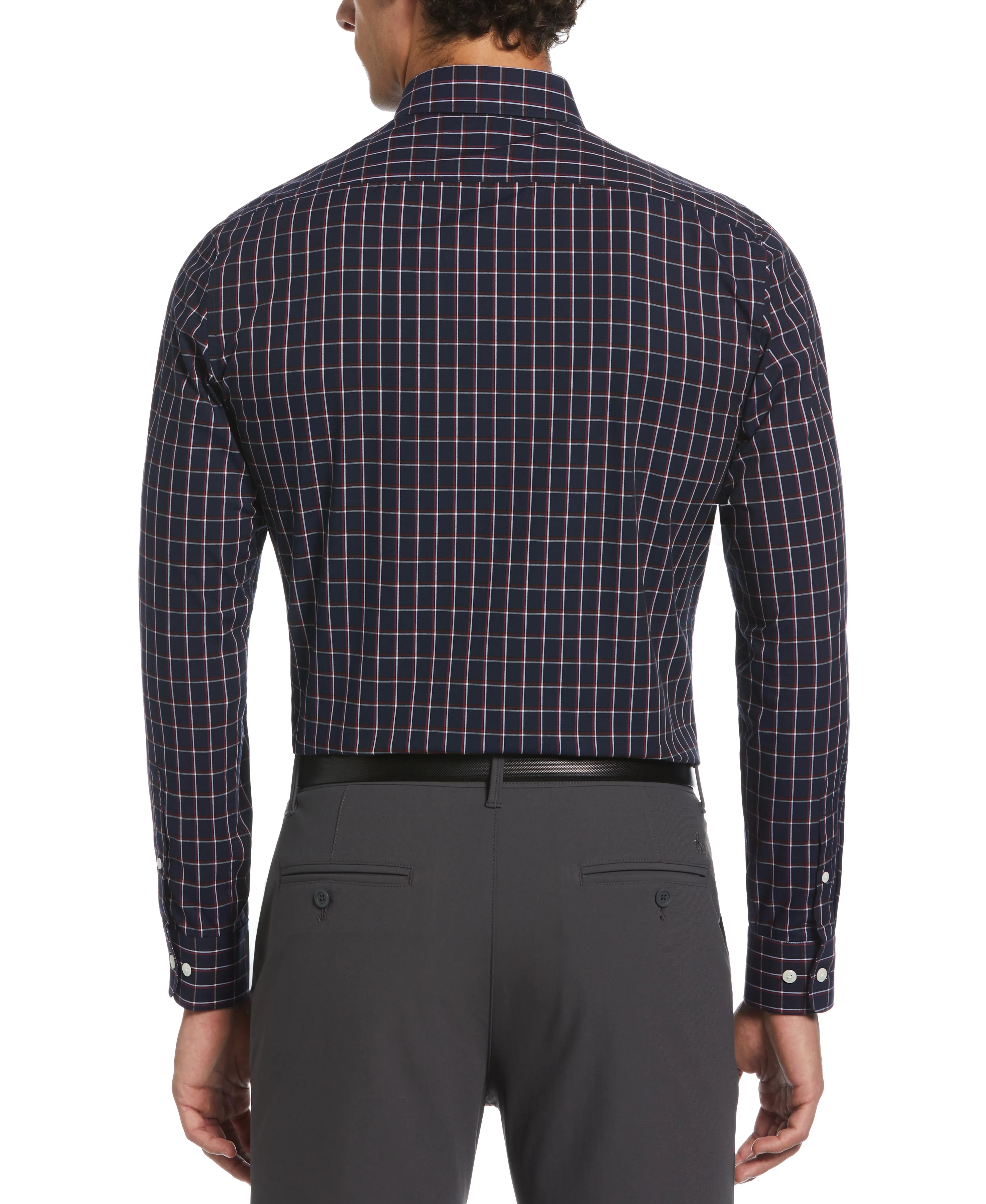 Fremont Check Print Dress Shirt sold by Original Penguin product image thumbnail 3