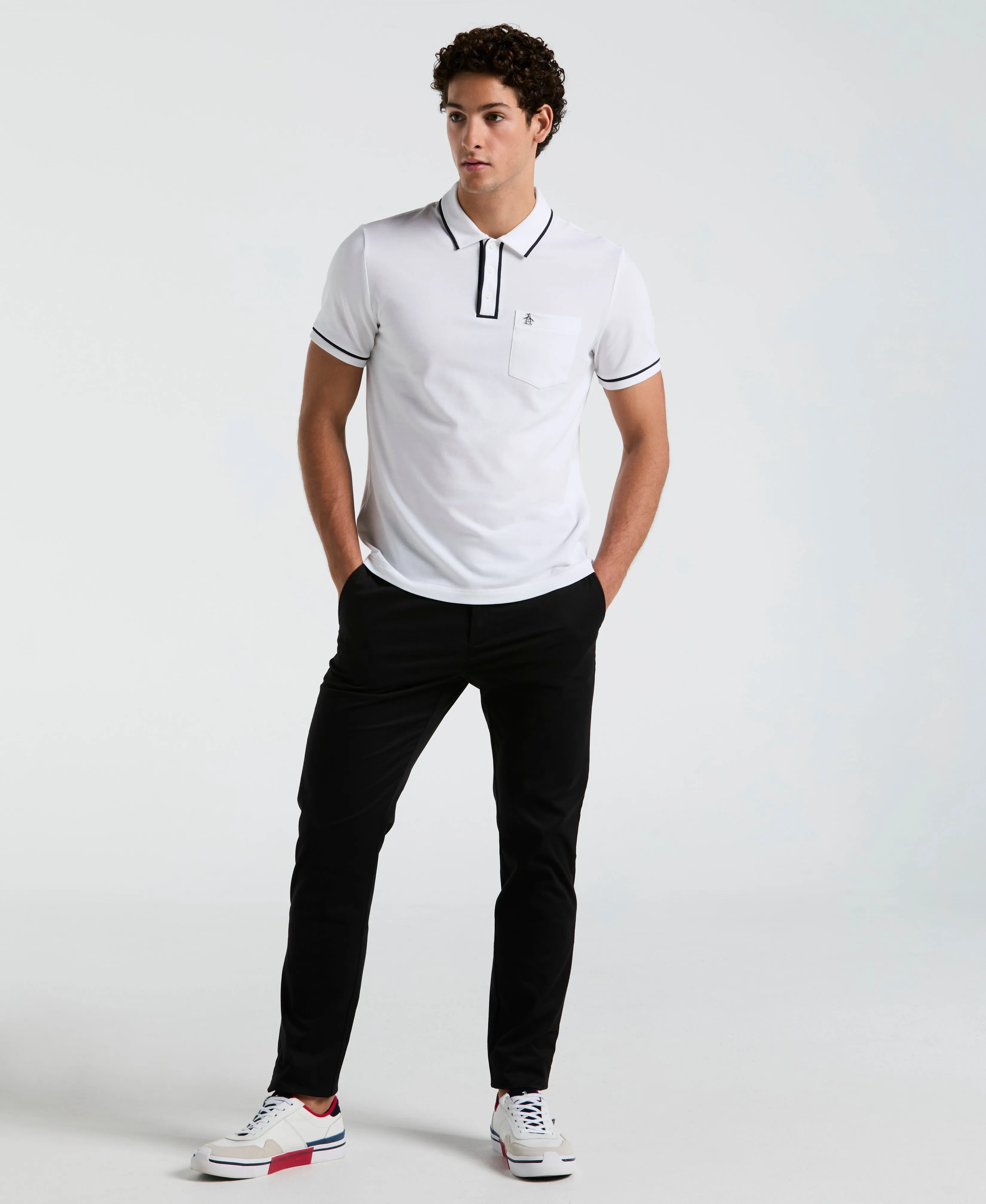 Earl™ Pique Polo sold by Original Penguin product image thumbnail 4