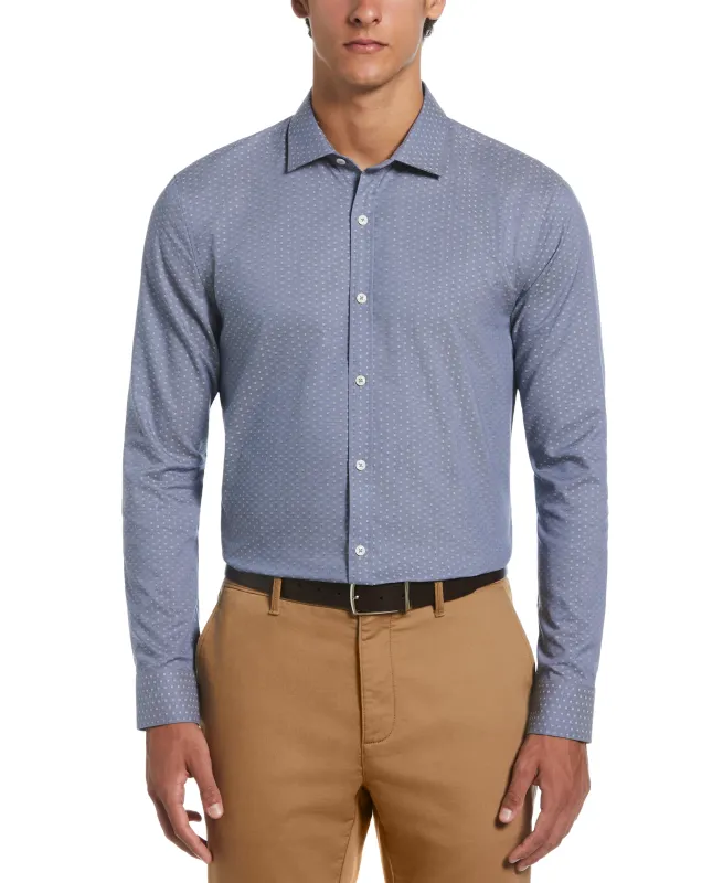 Dobby Chambray Print Dress Shirt sold by Original Penguin