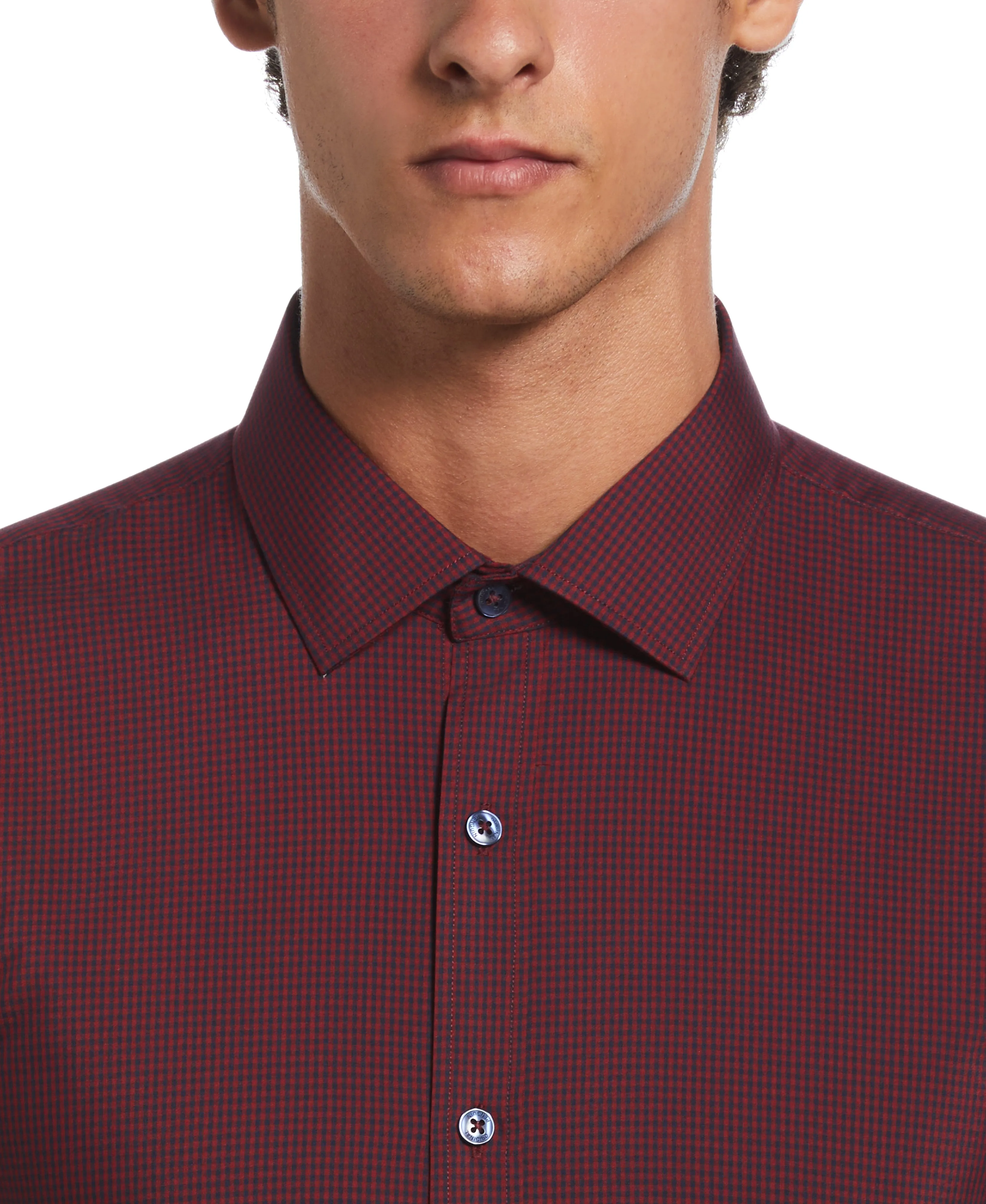 Dobby Chambray Print Dress Shirt sold by Original Penguin product image thumbnail 5