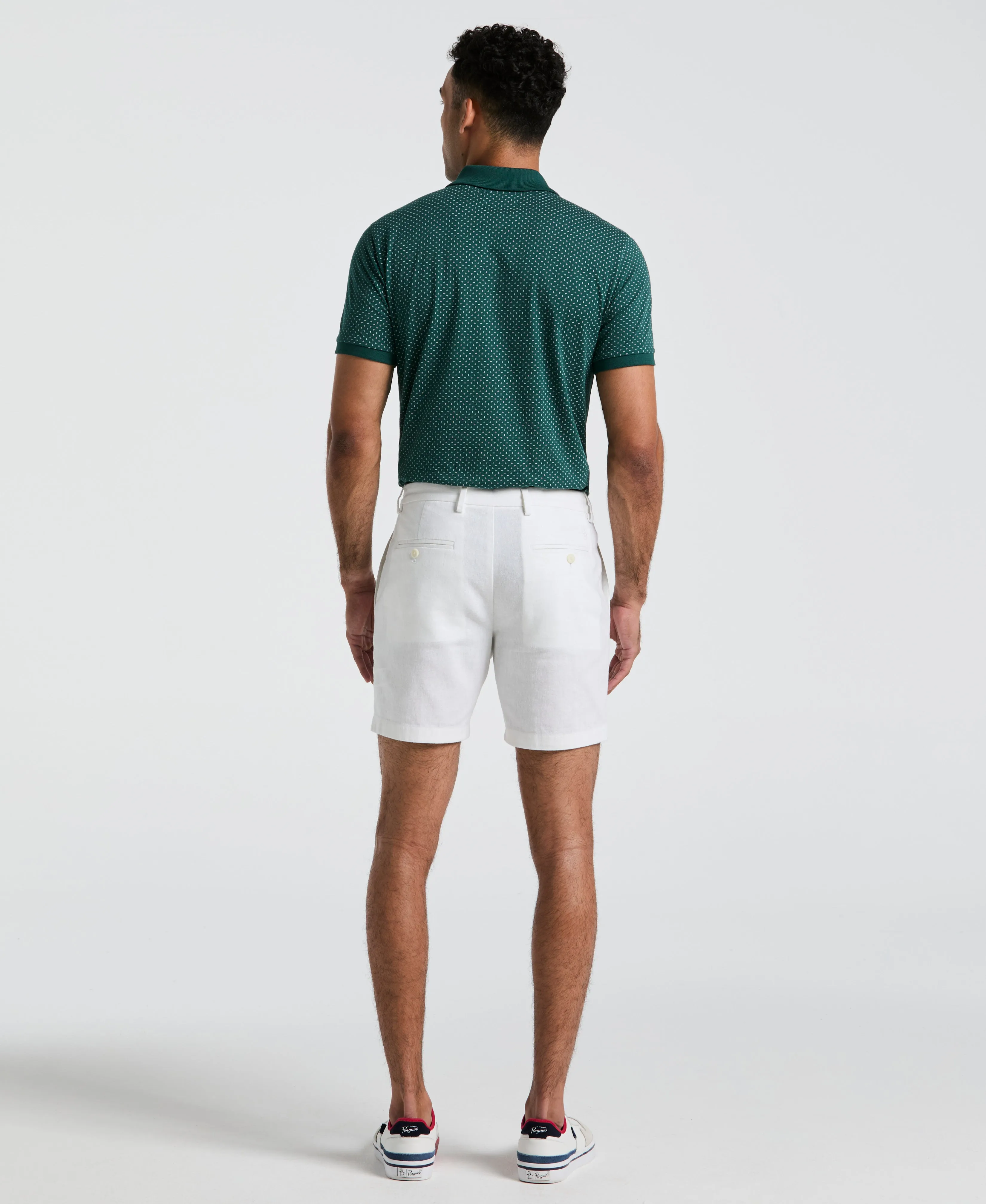 7" Flat Front Linen Blend Short sold by Original Penguin product image thumbnail 2