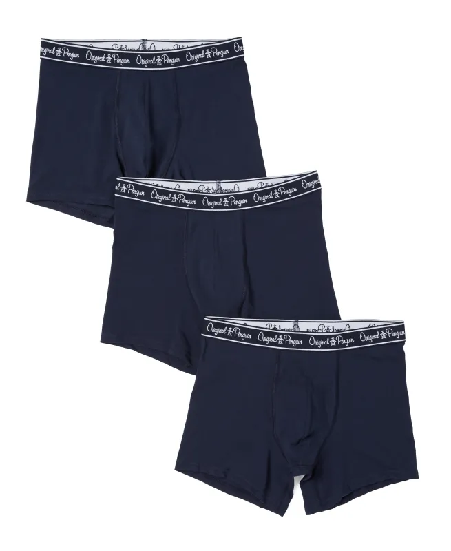 3 Pack Solid Boxer Briefs sold by Original Penguin
