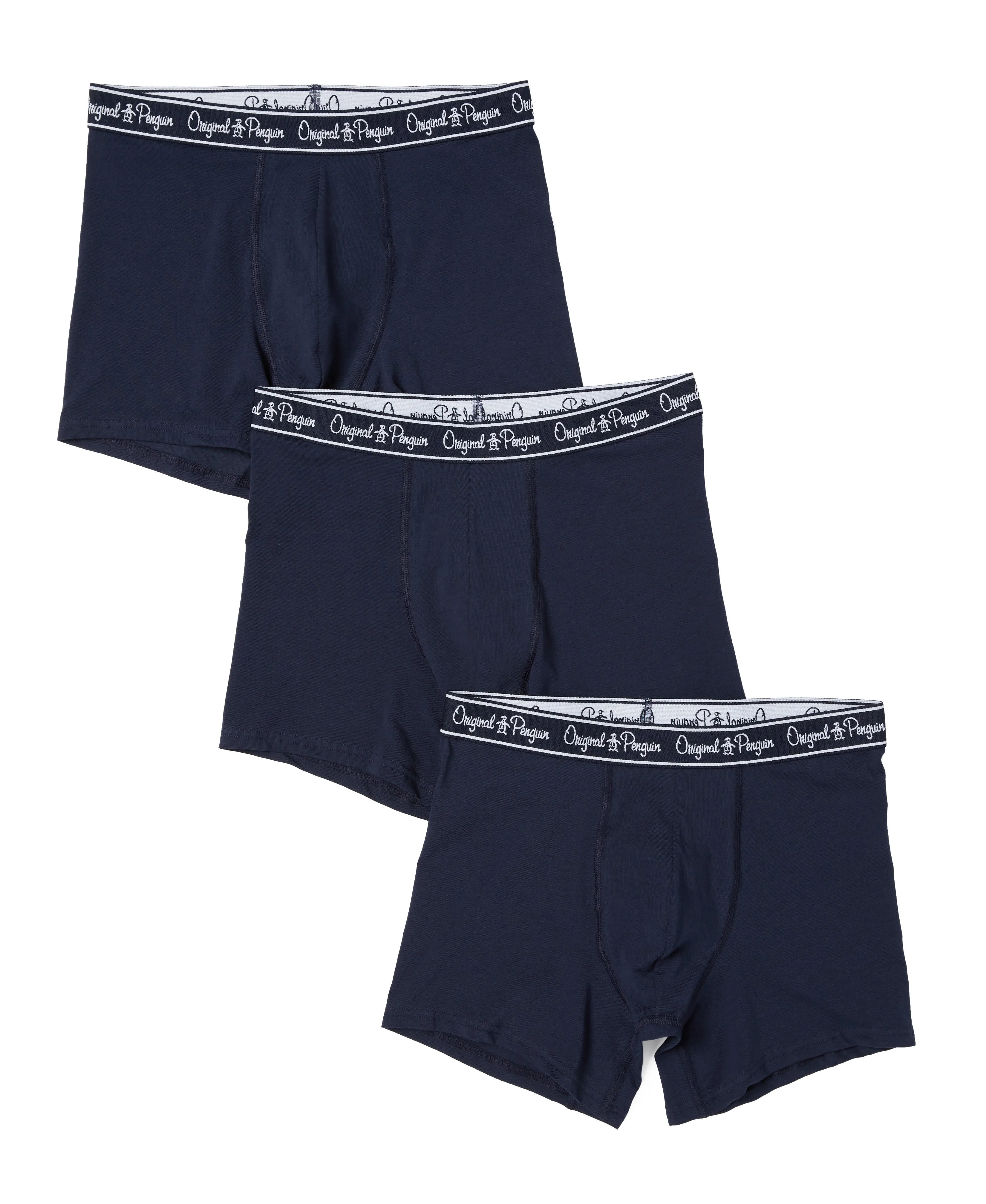 3 Pack Solid Boxer Briefs sold by Original Penguin
